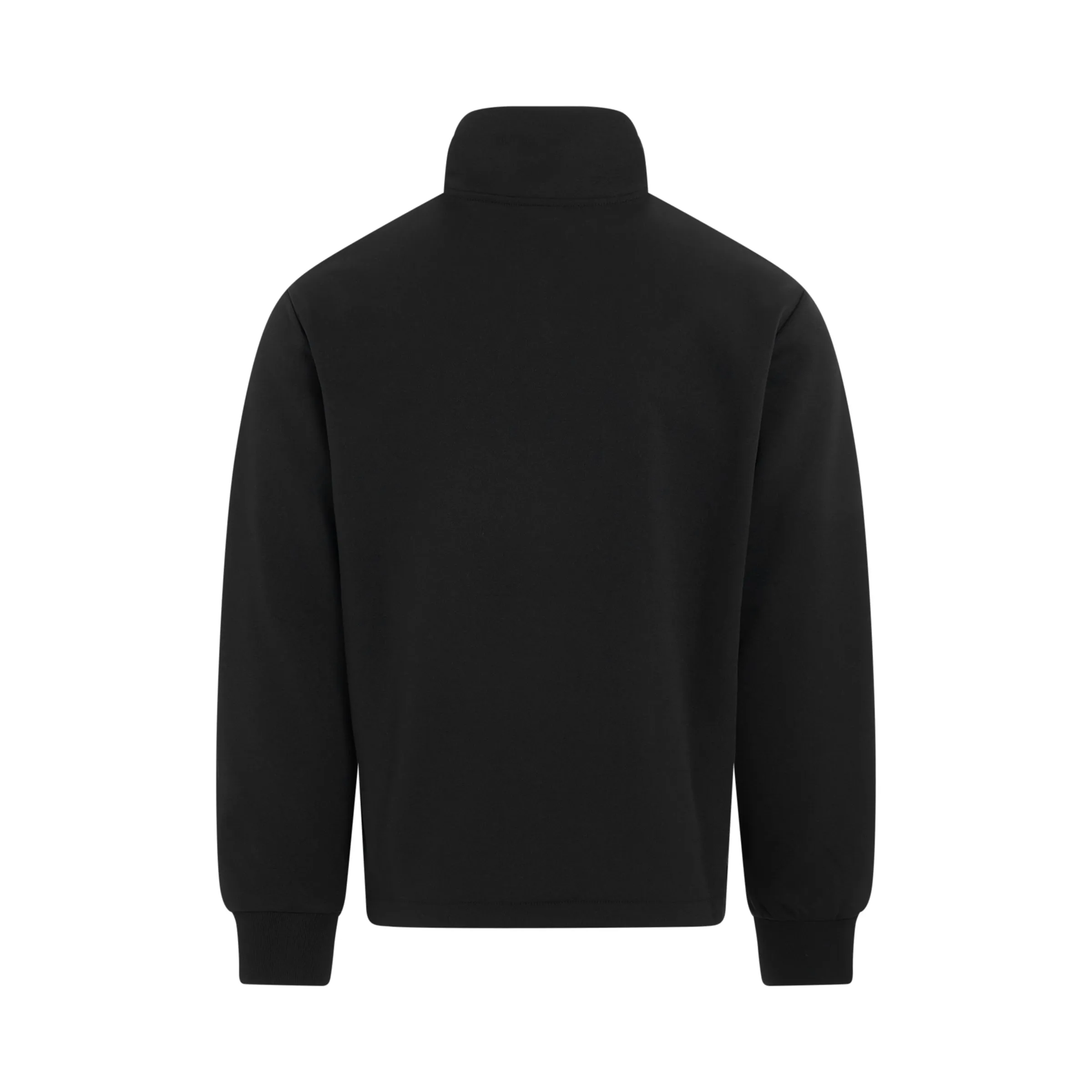 Shirt Collar Track Jacket in Black/Off White sold by MARAIS product image thumbnail 4