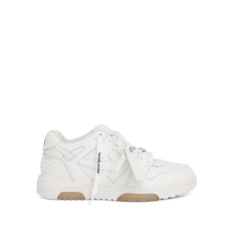 Out Of Office Leather Sneaker in White sold by MARAIS