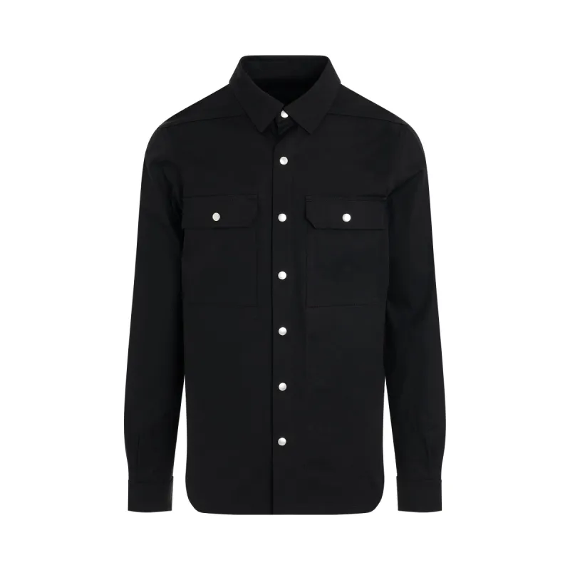 Outershirt Jacket in Black sold by MARAIS