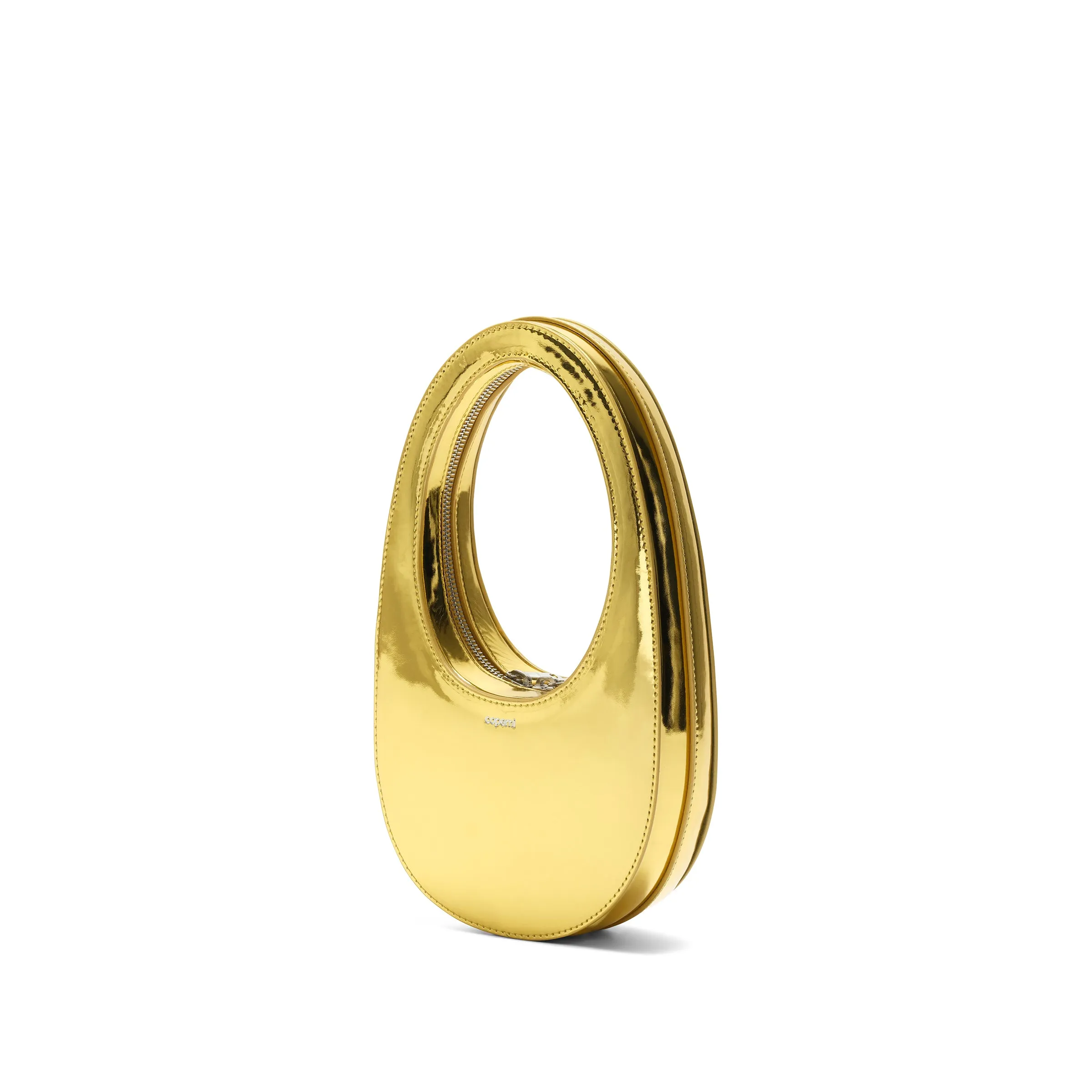 Metallic Mini Swipe Bag in Gold sold by MARAIS product image thumbnail 2