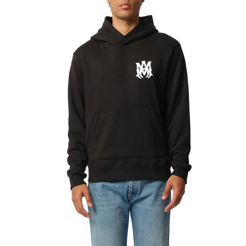 MA Core Logo Hoodie in Black/White sold by MARAIS