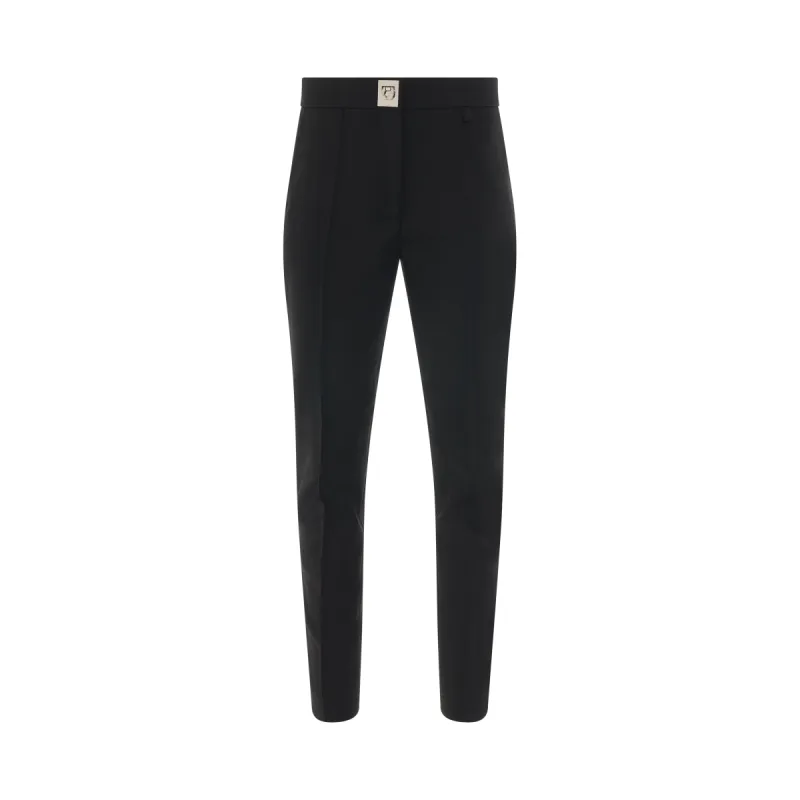 Pants with 4G Buckle in Black sold by MARAIS