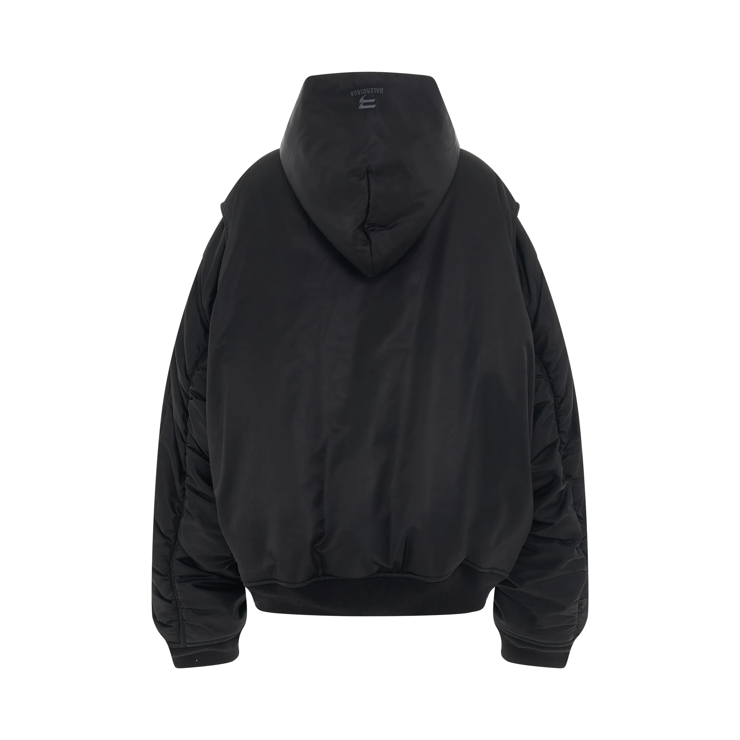 Pull Over Bomber in Black sold by MARAIS product image thumbnail 4