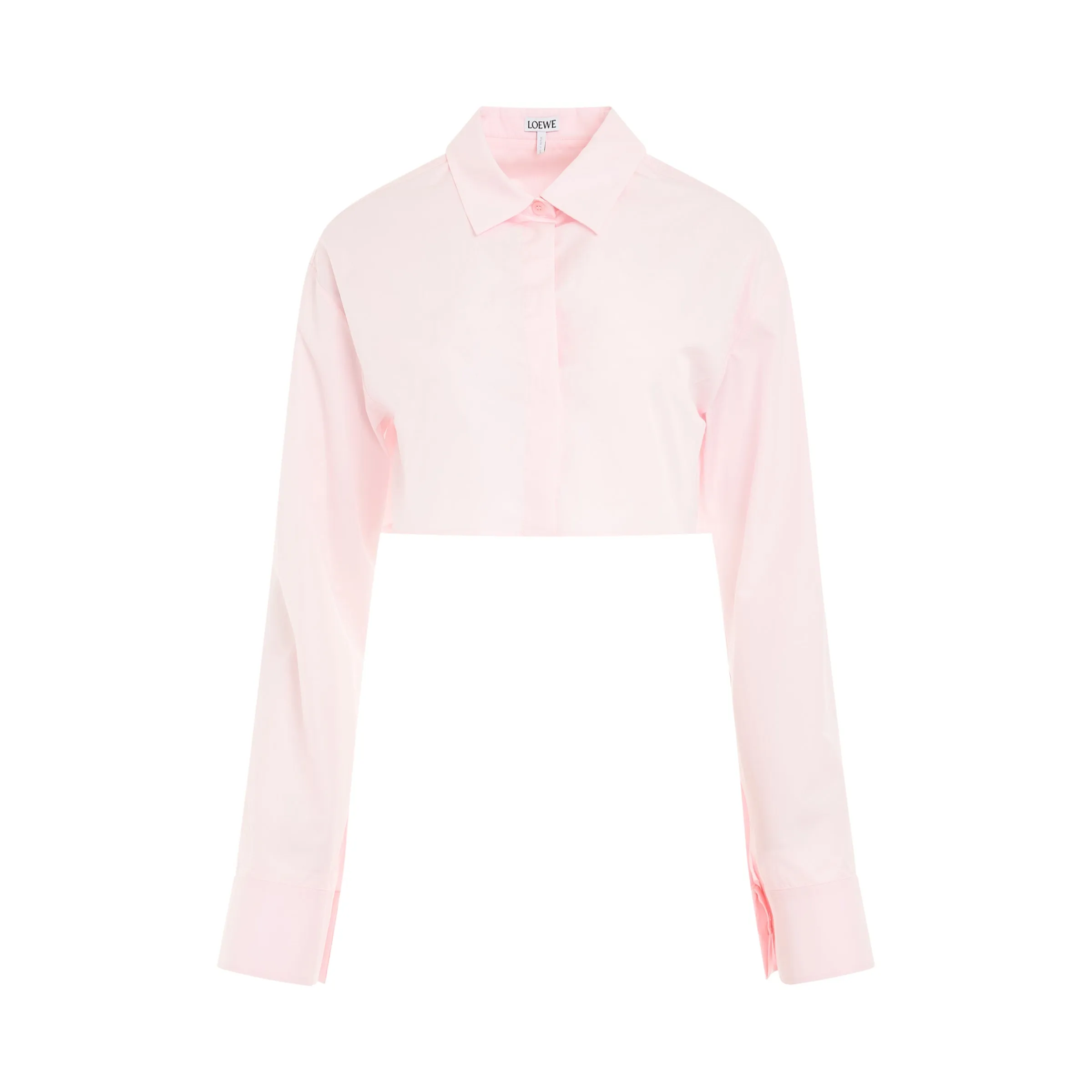 Cropped Shirt in Cotton Candy sold by MARAIS