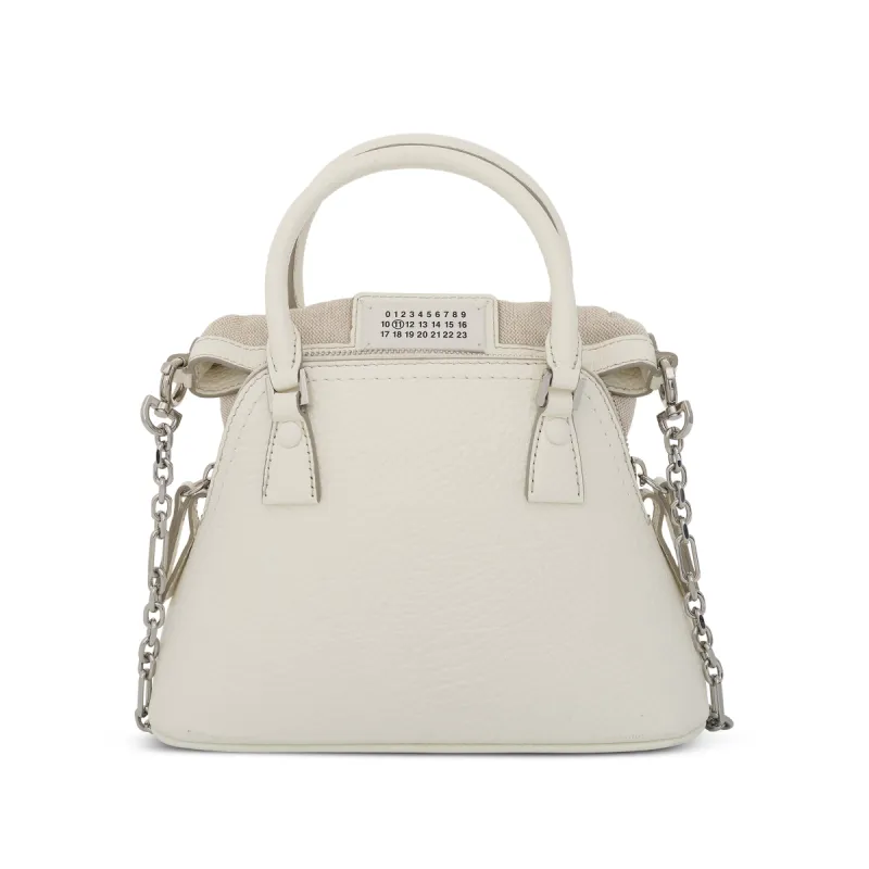 Micro 5AC Bag in White sold by MARAIS