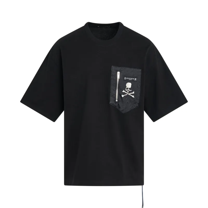 Pocket Boxy Fit T-Shirt in Black sold by MARAIS