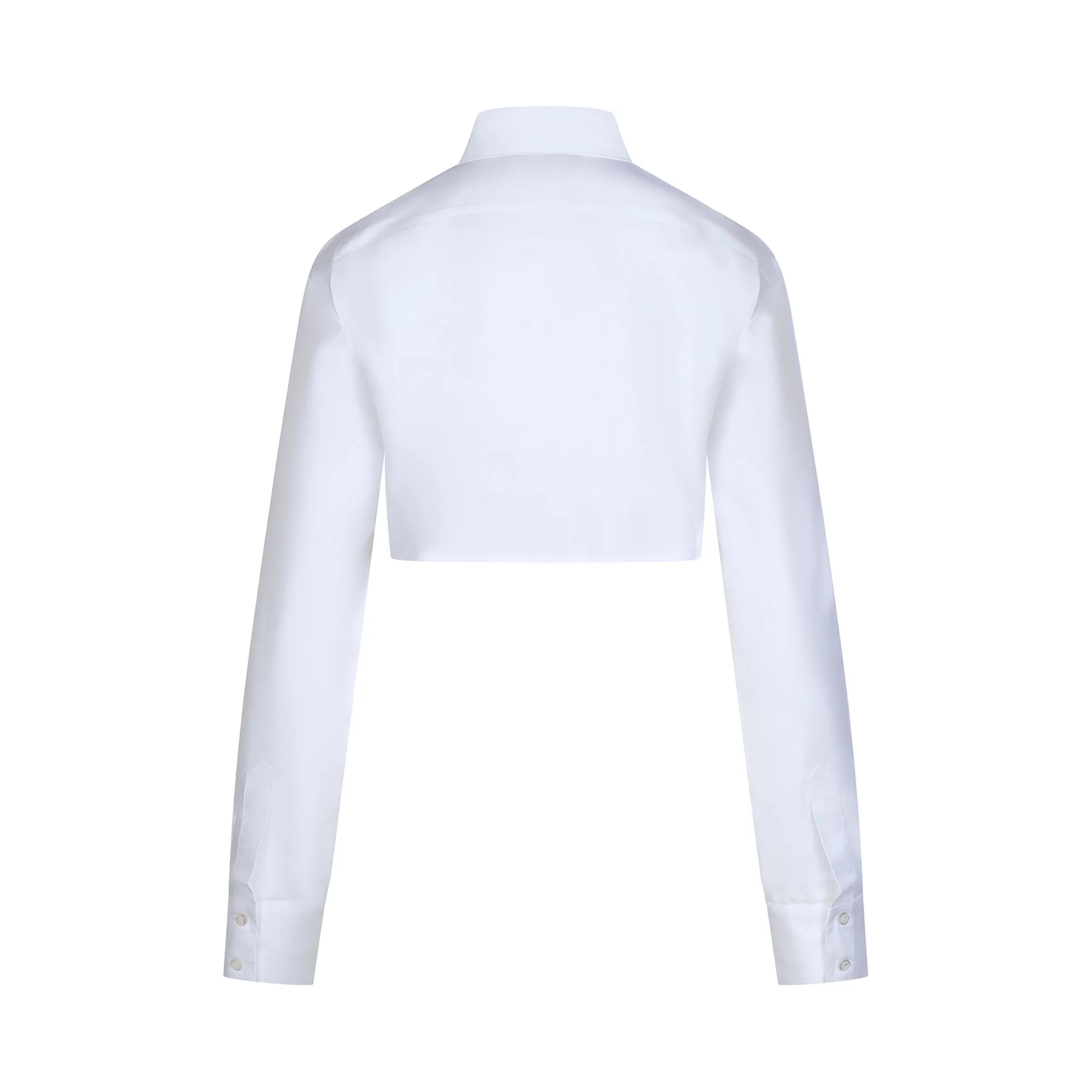 Cropped Shirt in White sold by MARAIS product image thumbnail 4