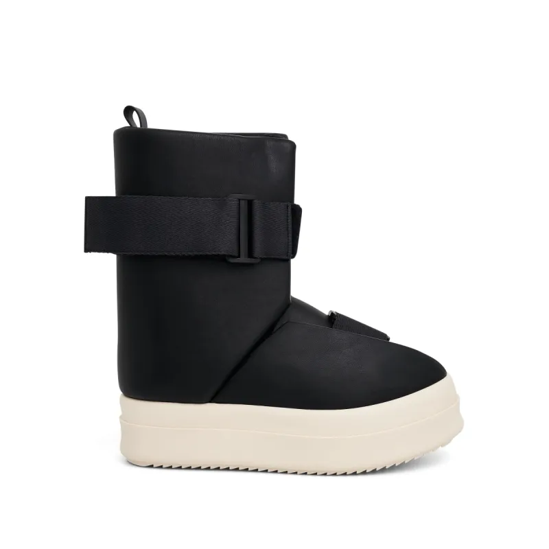 Splint High Sneaker in Black/Milk made by Rick Owens
