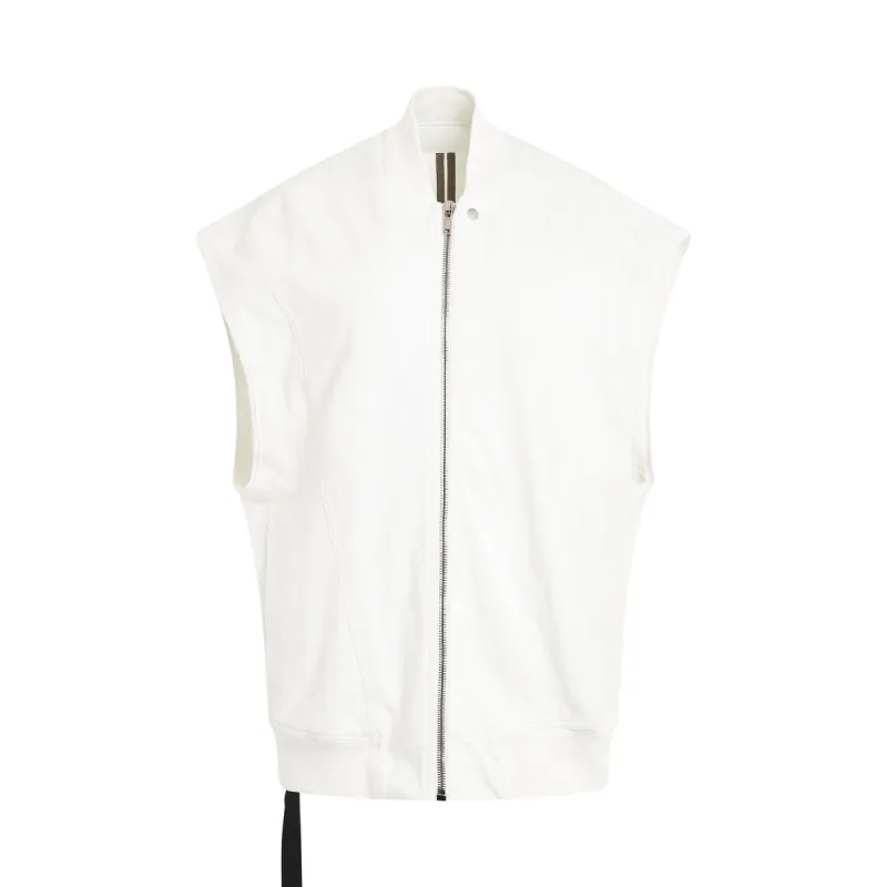 Jumbo Flight Vest in Milk sold by MARAIS