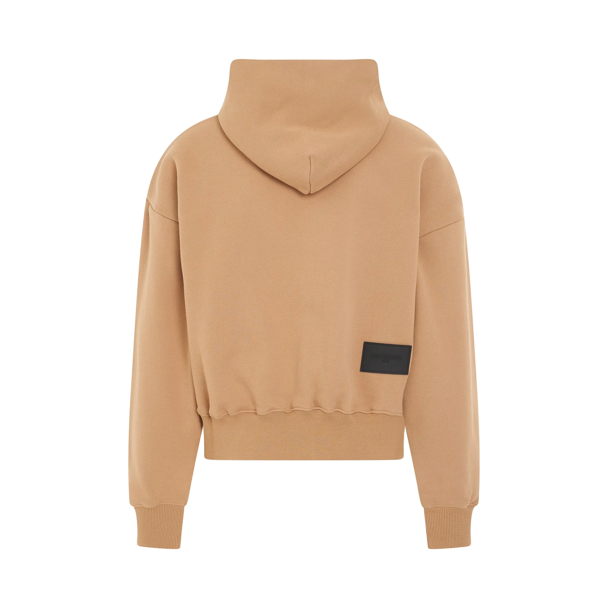 Centre Basic Symbol Logo Medium Hoodie in Beige sold by MARAIS product image thumbnail 4