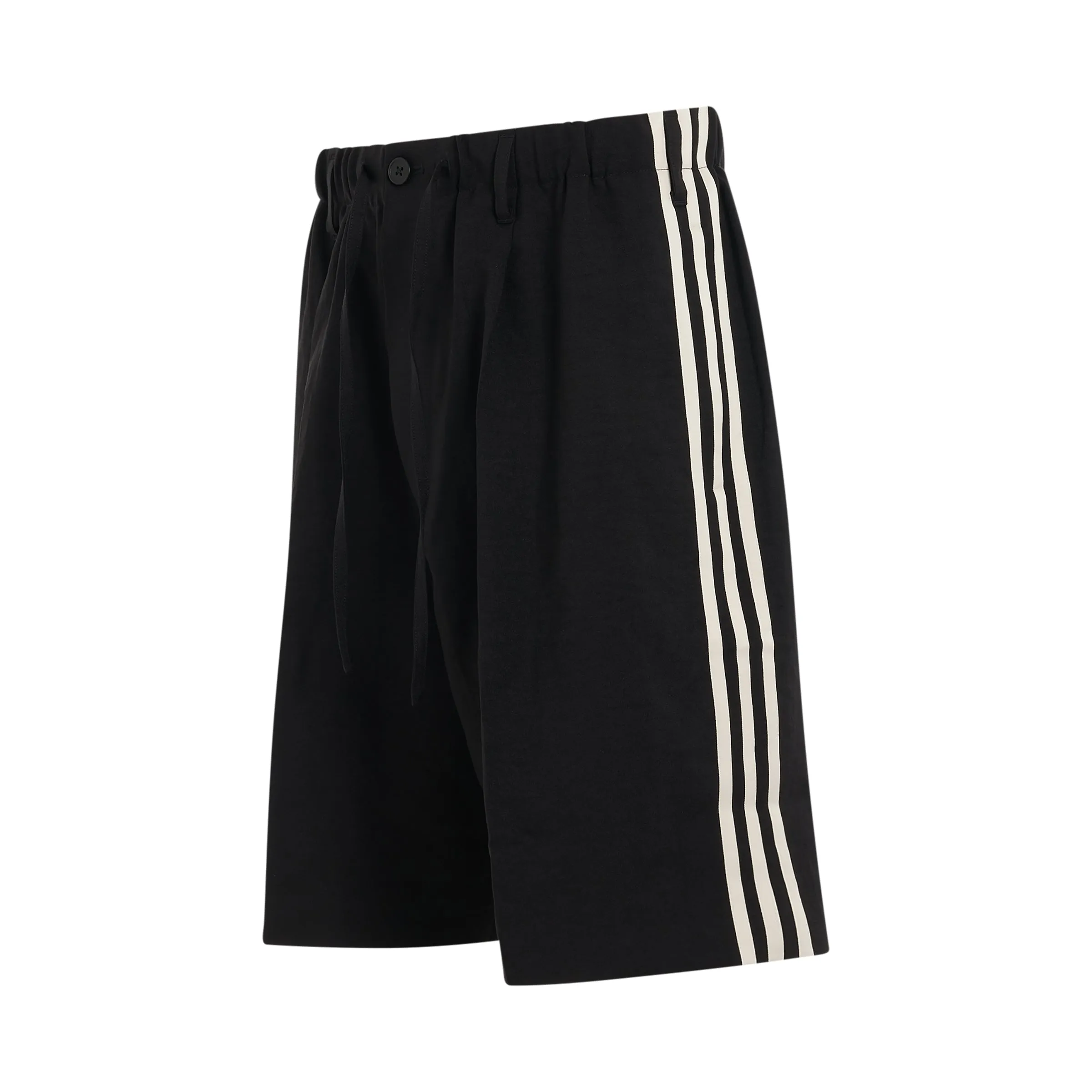 Sport Uniform 3 Stripes Shorts in Black sold by MARAIS product image thumbnail 2