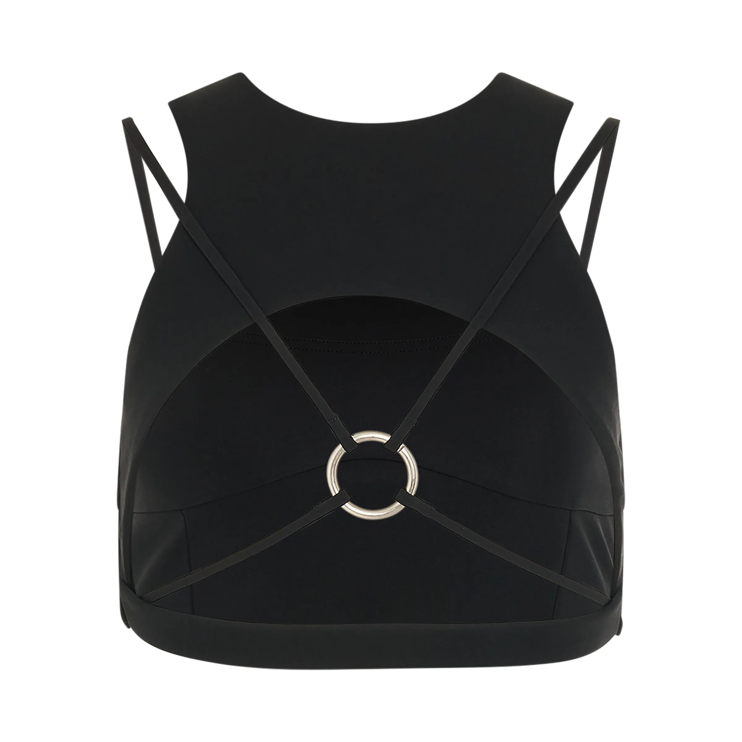 Laceup Harness Bra in Black sold by MARAIS product image thumbnail 4