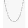 45cm Chunky Anchor Chain Necklace in Silver sold by MARAIS