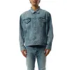 Care Denim Jacket in Indigo sold by MARAIS