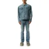 Care Denim Jacket in Indigo sold by MARAIS