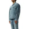 Care Denim Jacket in Indigo sold by MARAIS