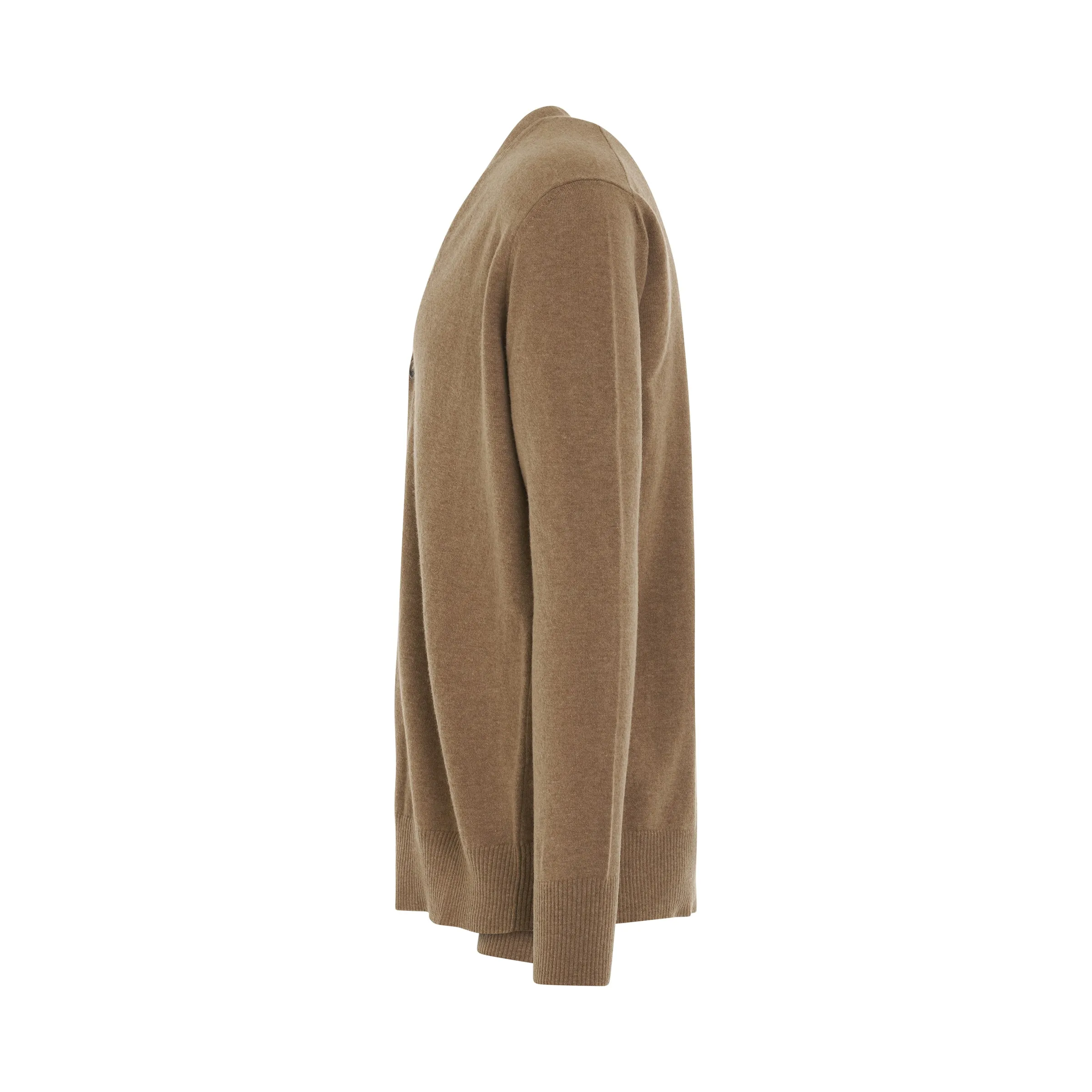 Classic V-Neck Cardigan in Camel sold by MARAIS product image thumbnail 3