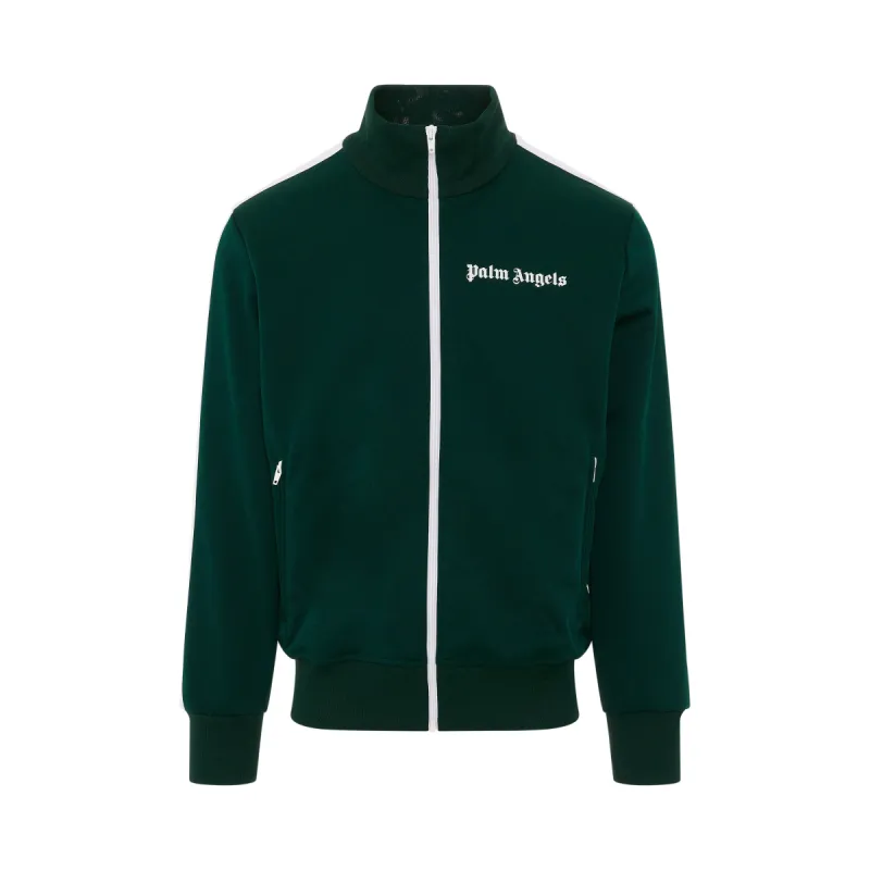 PA Classic Track Jacket in Green/White sold by MARAIS