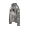 Ripped Off Knit Hoodie in Top Grey sold by MARAIS