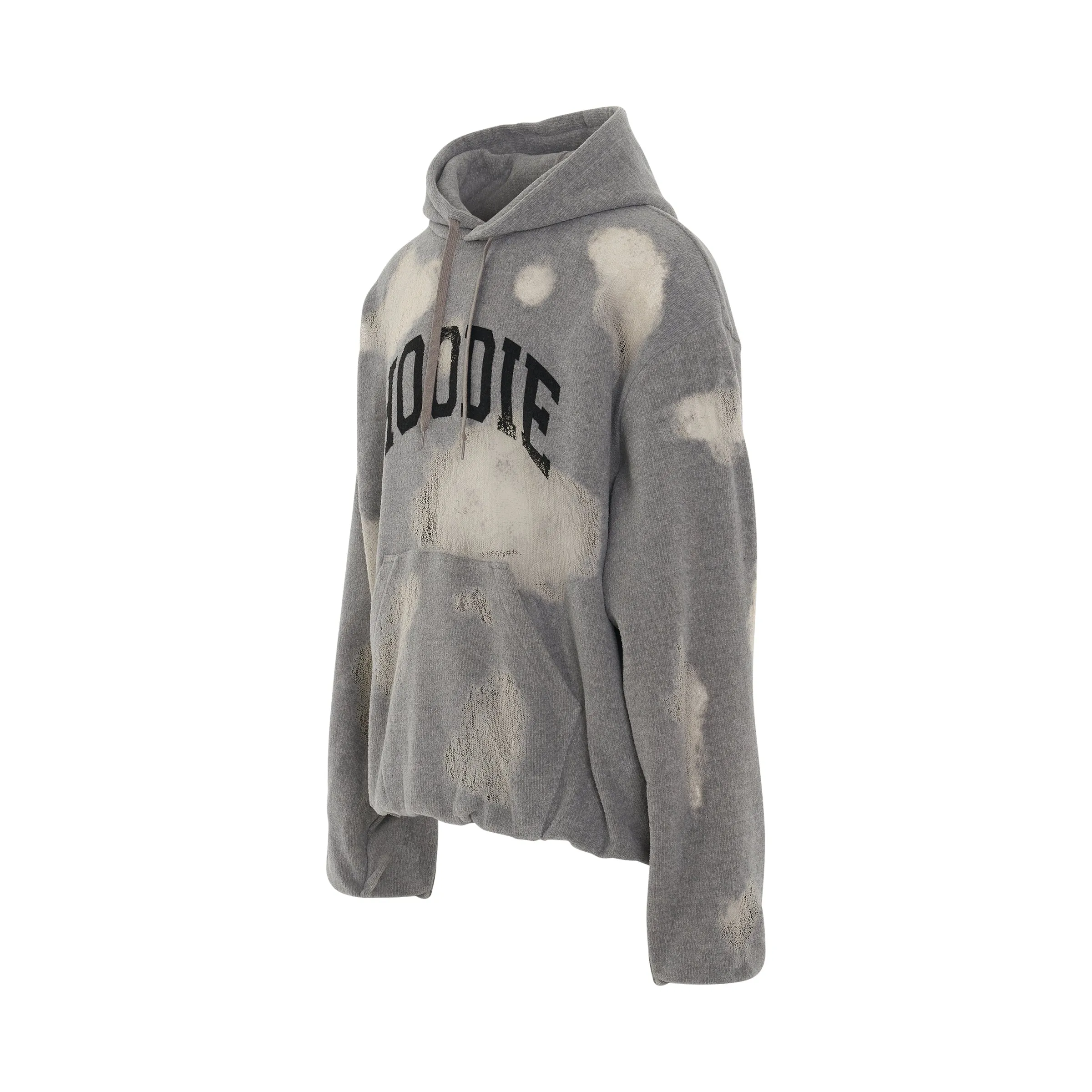 トップス doublet RIPPED OFF KNIT HOODIE TOPGRAY Doublet RIPPED OFF KNIT HOODIE - GREY | Garmentory
