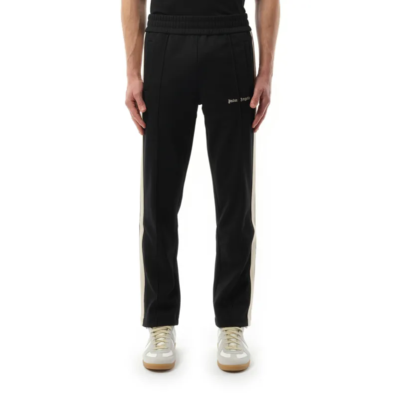 Classic Logo Track Pants in Black/Off White sold by MARAIS