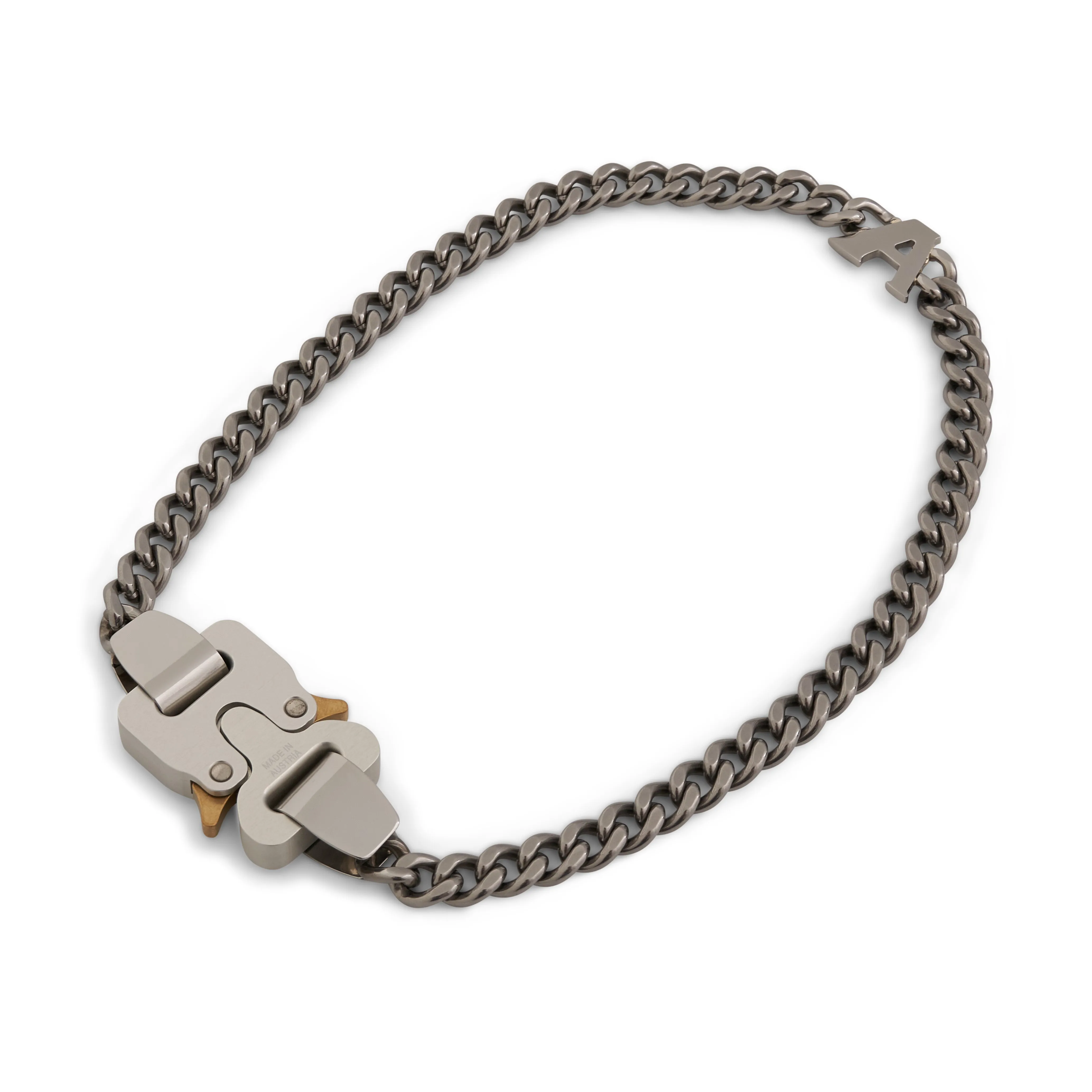 Buckle Necklace with Charm in Silver sold by MARAIS product image thumbnail 3