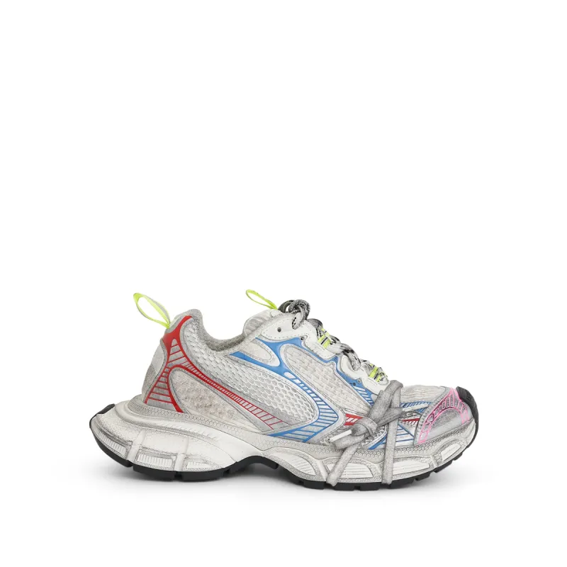 3XL Sneakers in White/Red/Blue sold by MARAIS