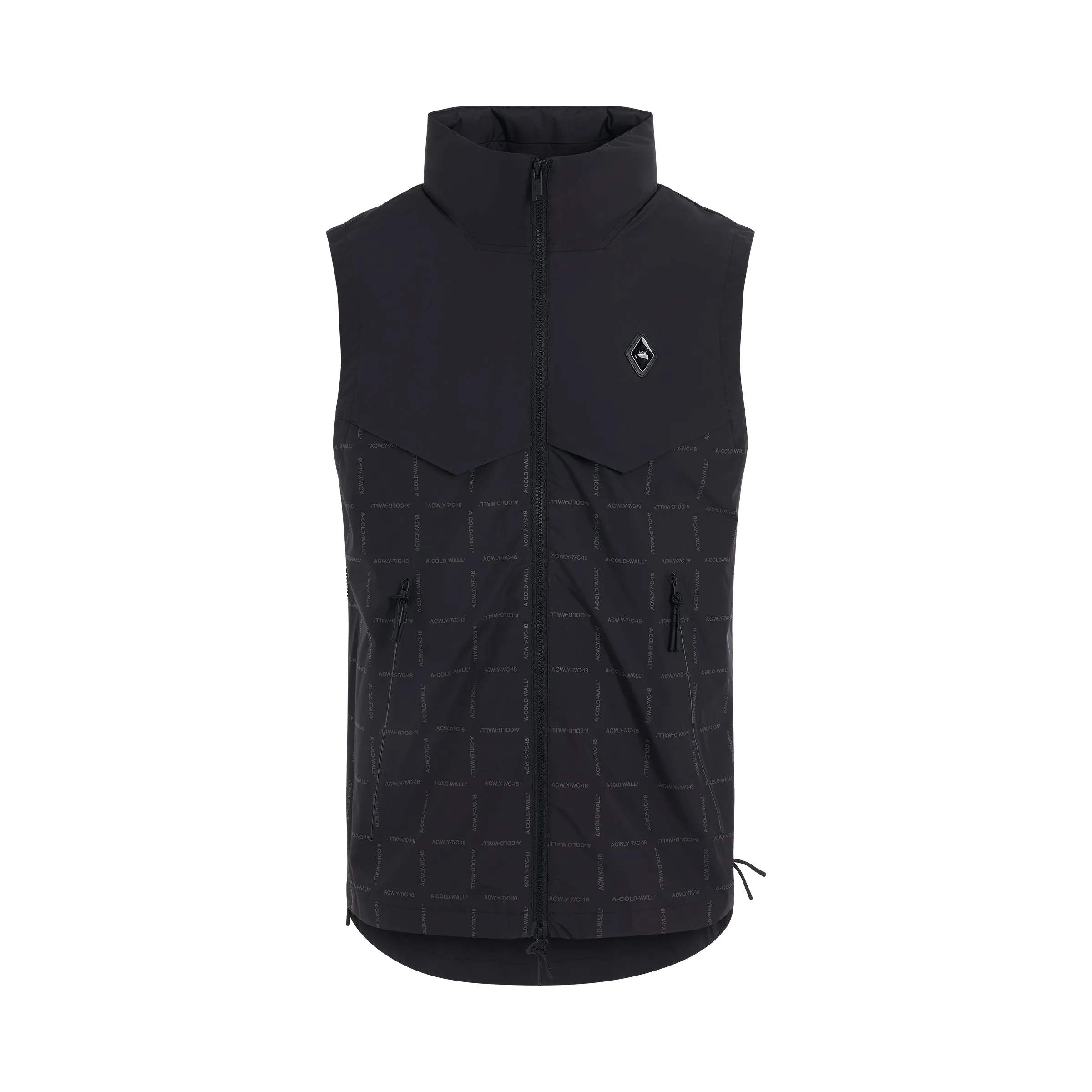Grisdale Storm Gilet in Black sold by MARAIS