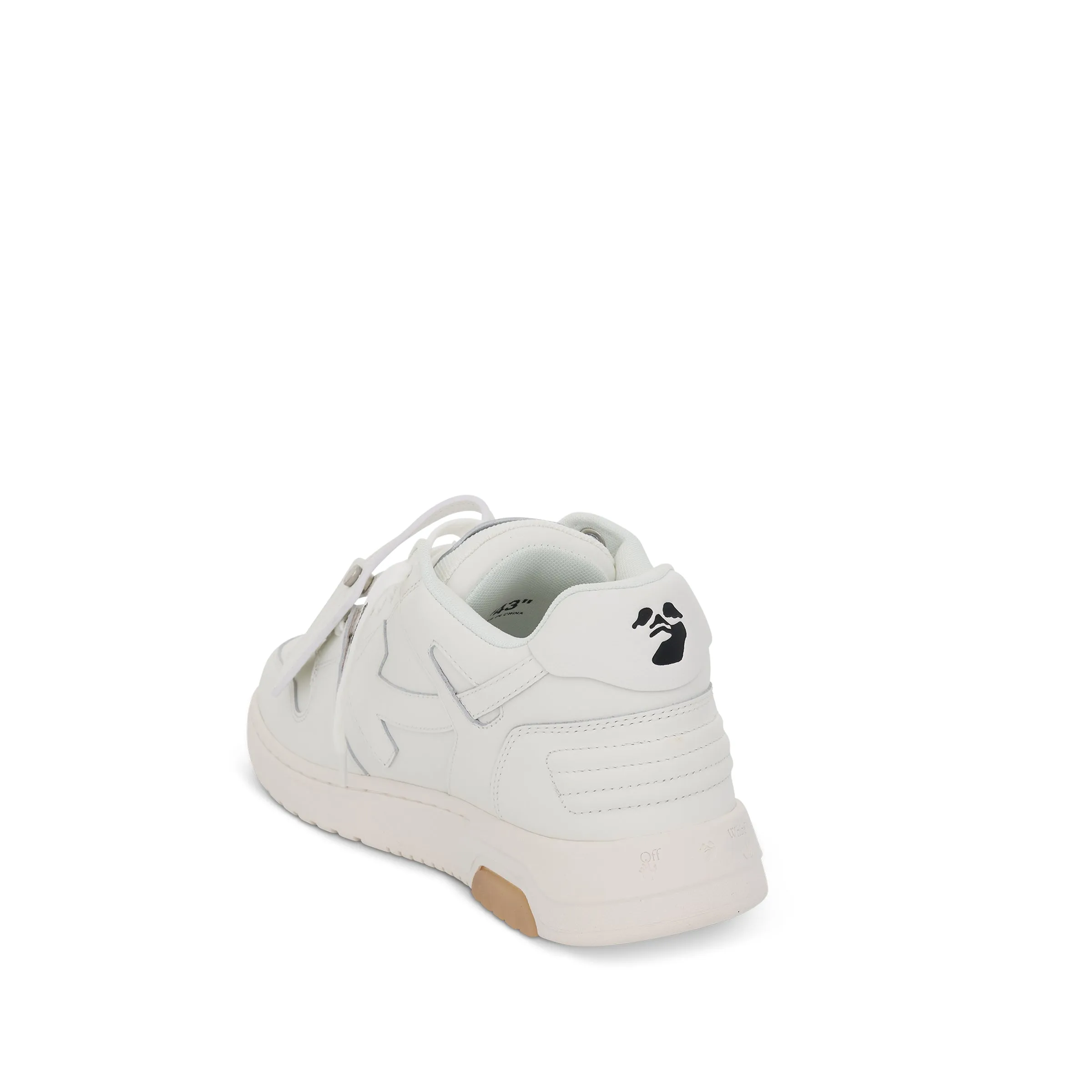 Out Of Office Calf Leather Sneaker in White sold by MARAIS product image thumbnail 4