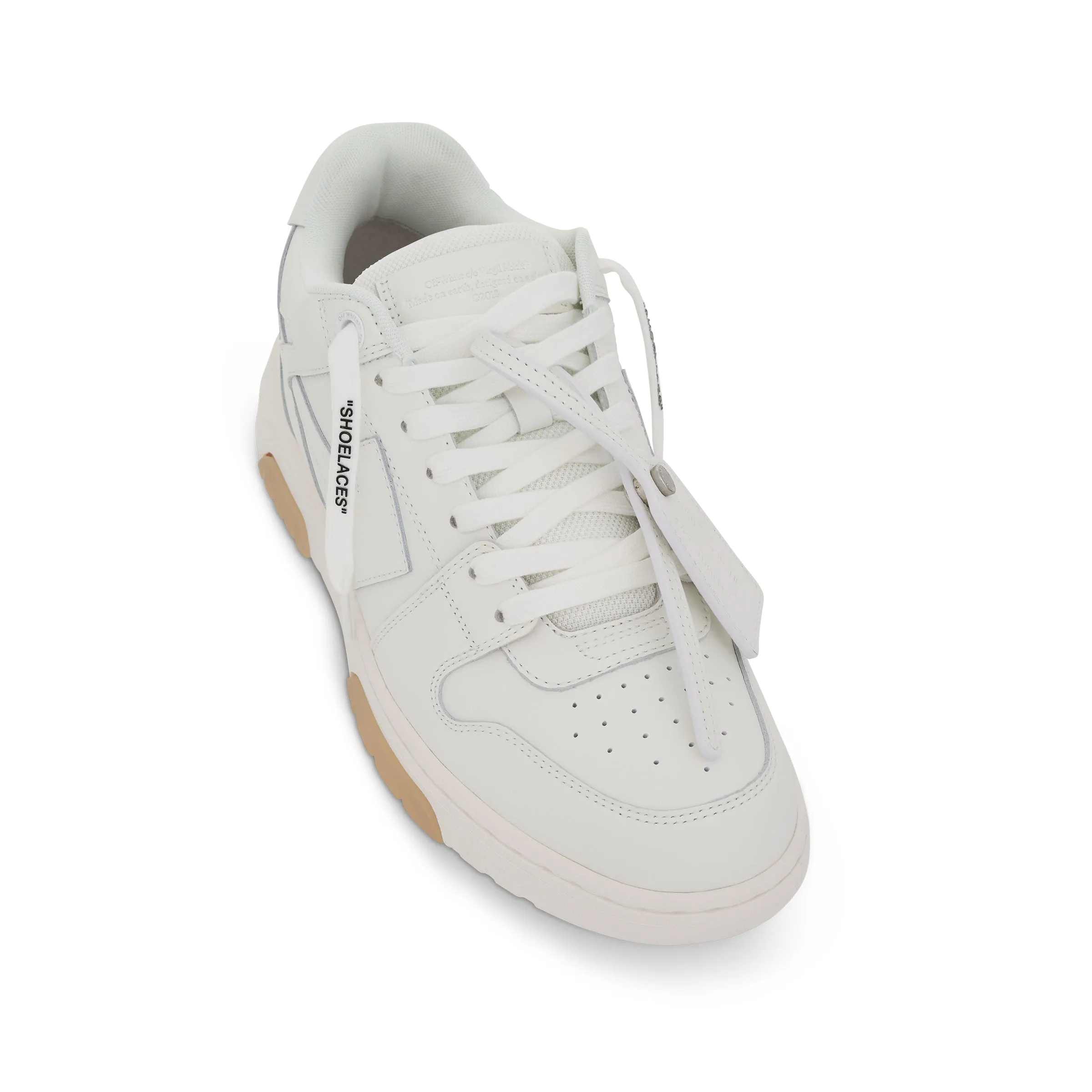 Out Of Office Calf Leather Sneaker in White sold by MARAIS product image thumbnail 3