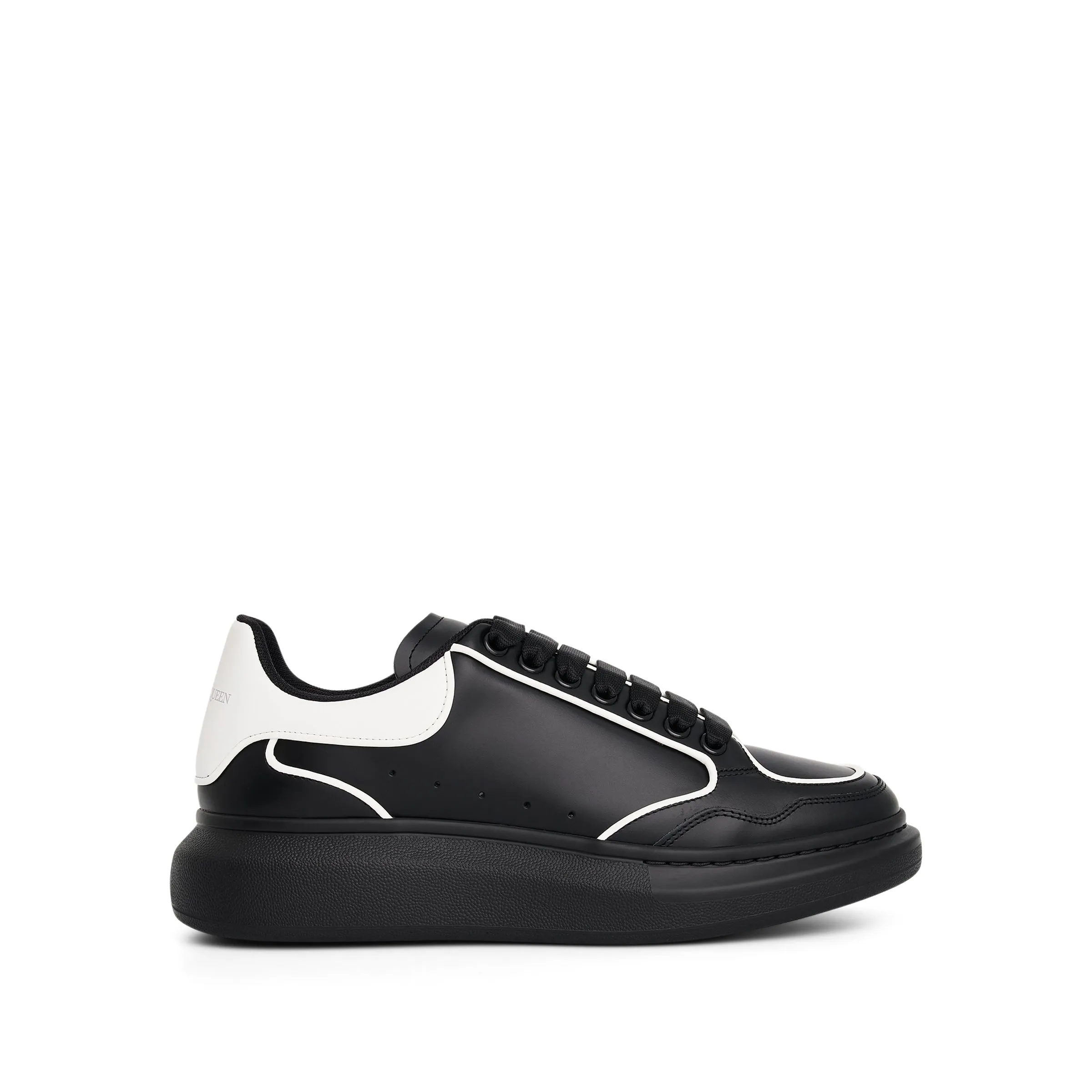 Larry Contrast Sneaker in Black/White sold by MARAIS