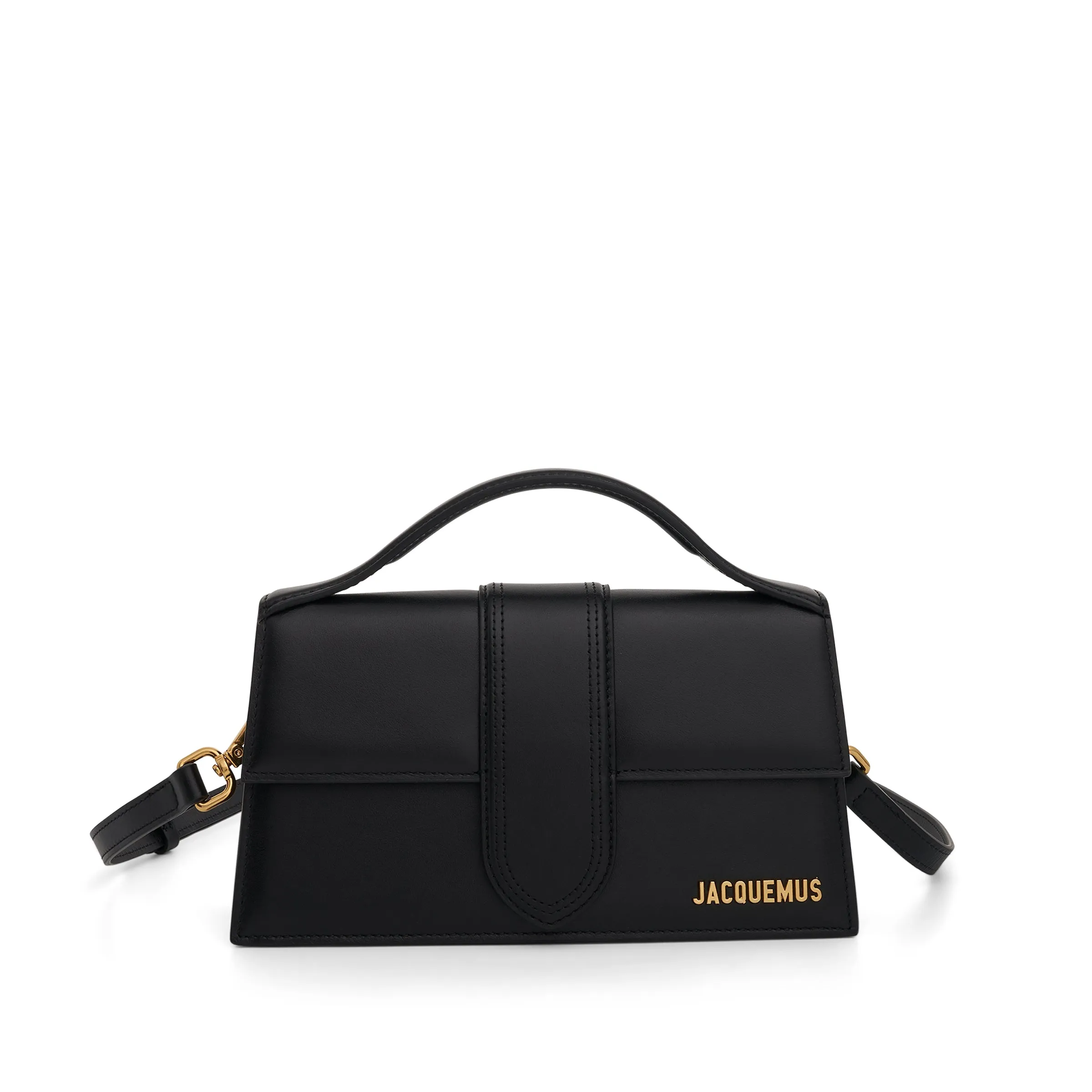 Le Grand Bambino Leather Bag in Black sold by MARAIS