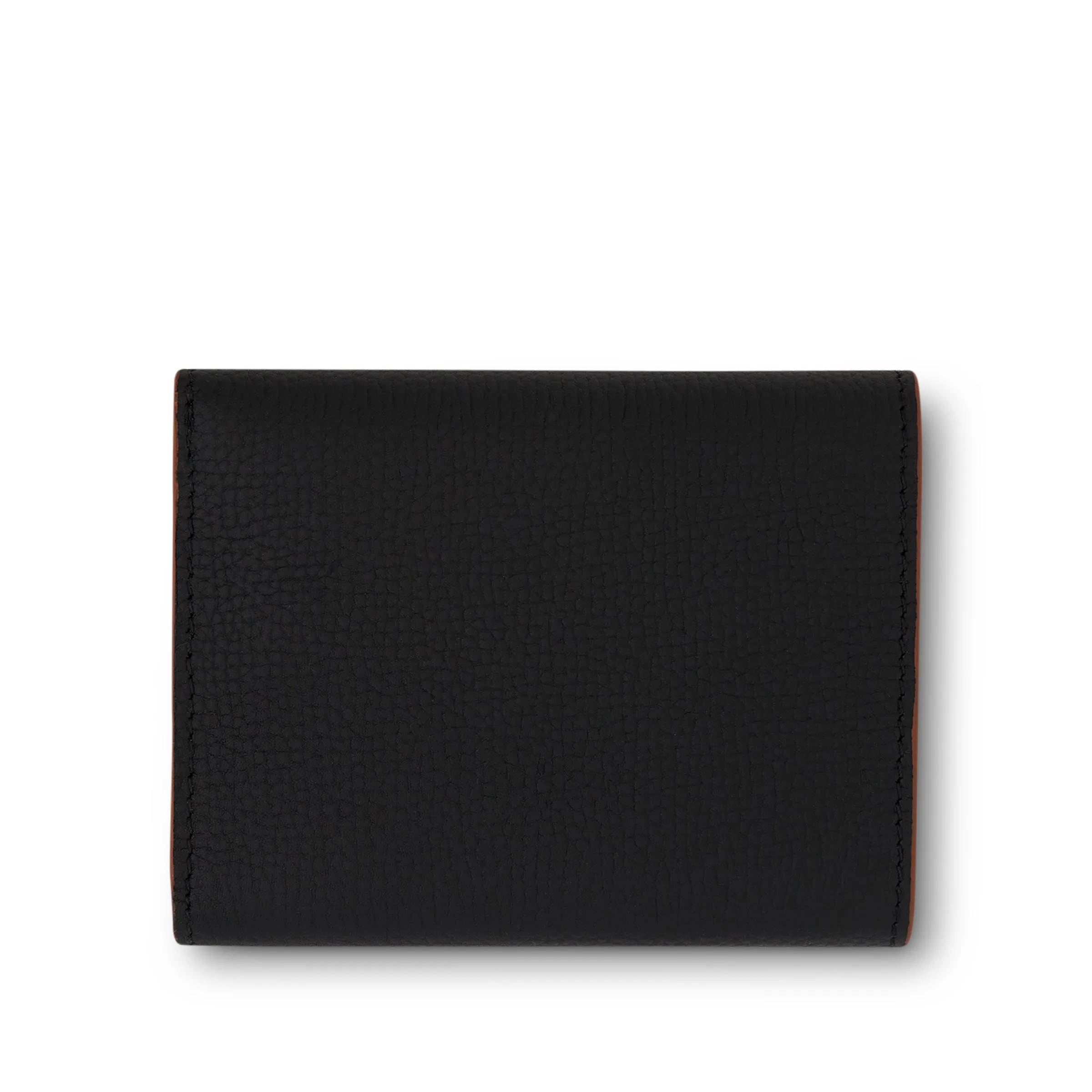 Anagram Trifold Wallet Pebble Grain Calfskin in Black sold by MARAIS product image thumbnail 3