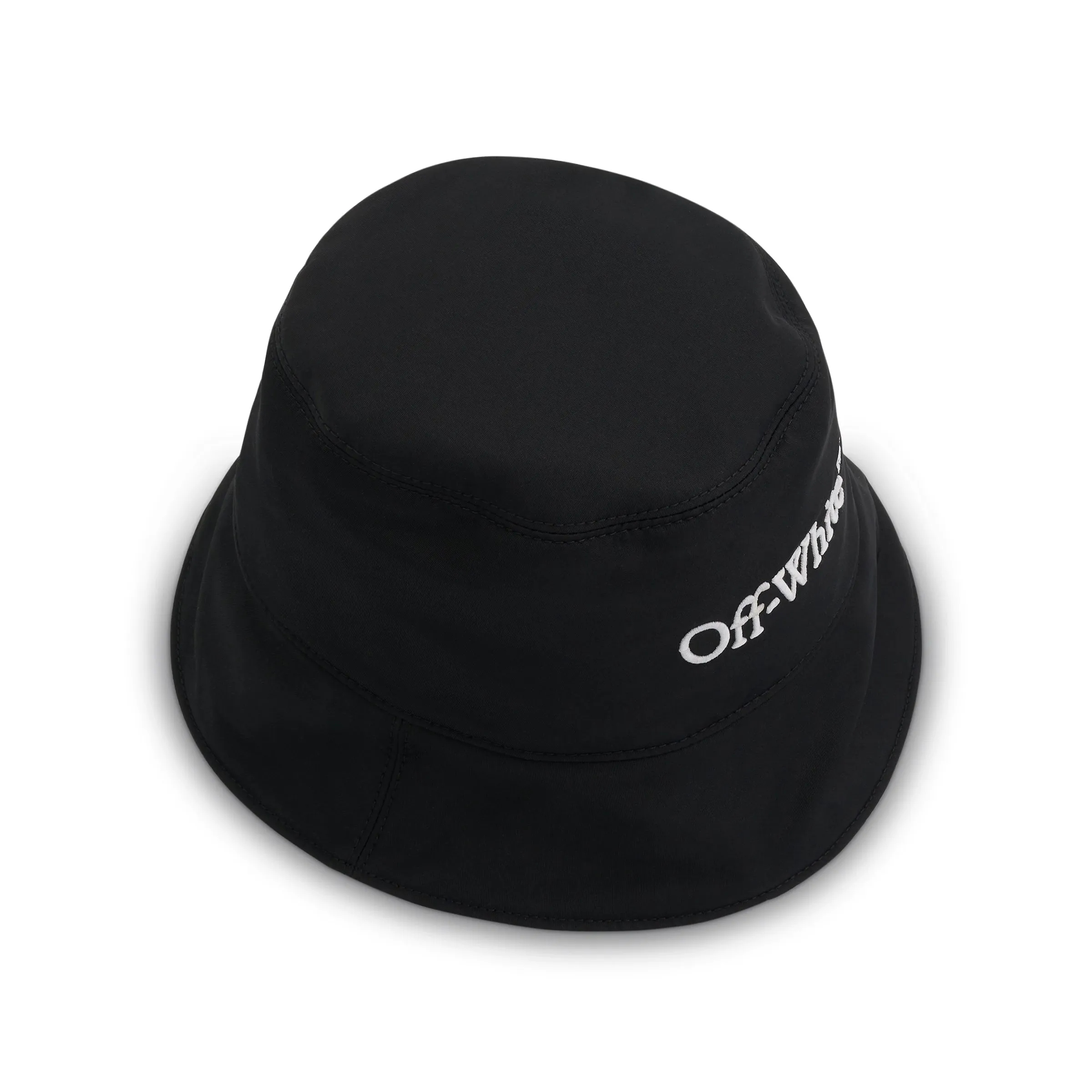 Bookish Nylon Bucket Hat in Black sold by MARAIS product image thumbnail 2
