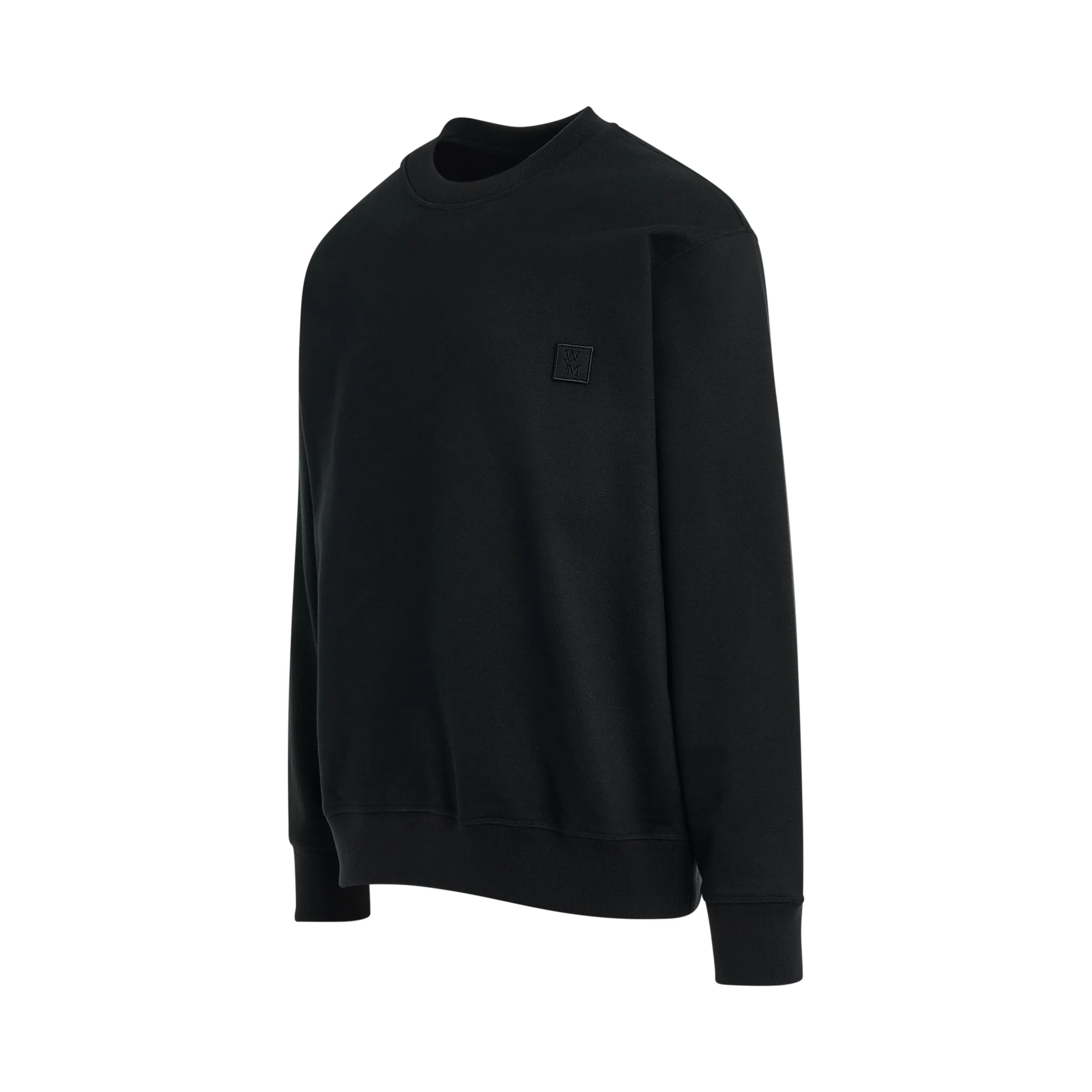 Irridecent Back Logo Sweatshirt in Black sold by MARAIS product image thumbnail 2
