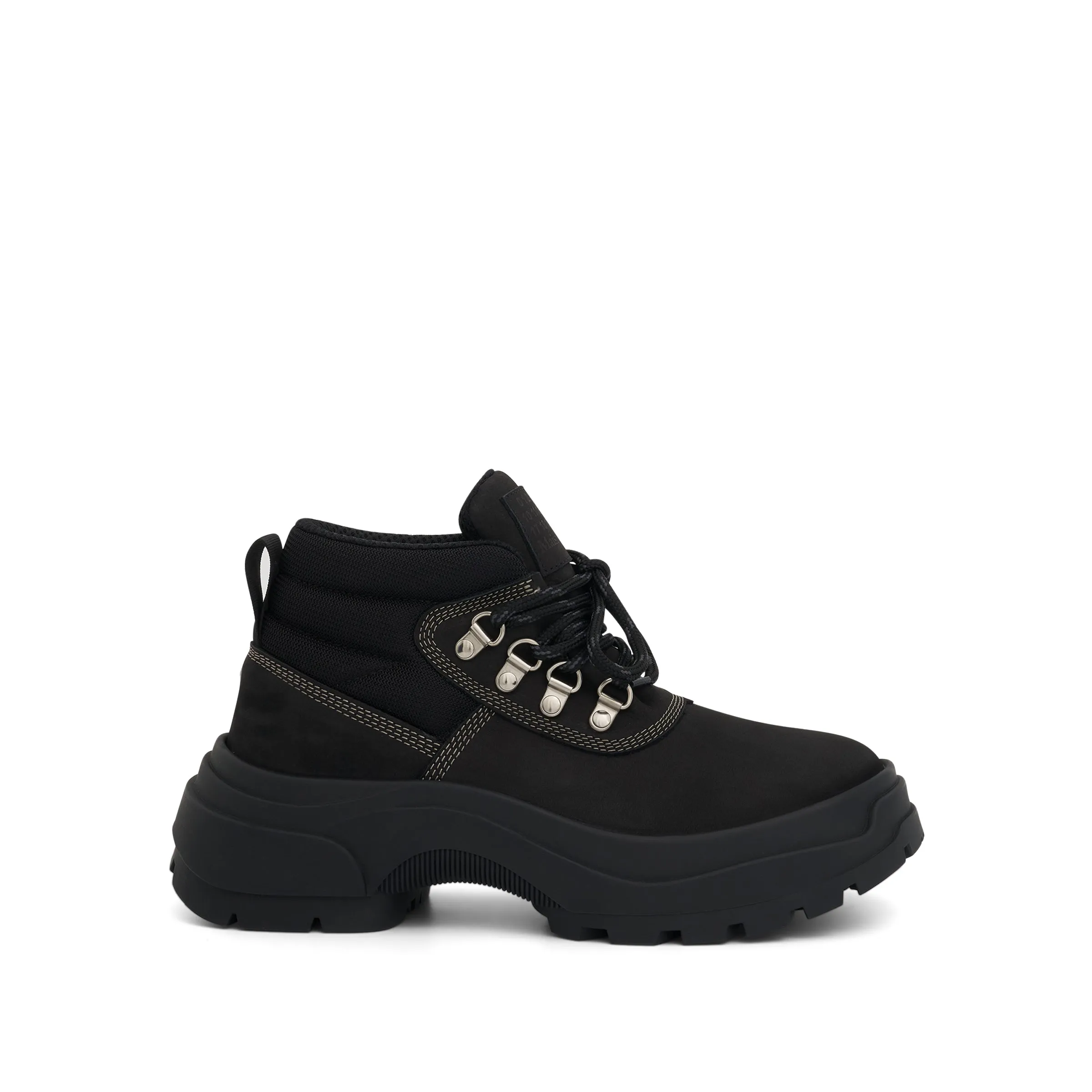 Chunky Ankle Boots in Black sold by MARAIS