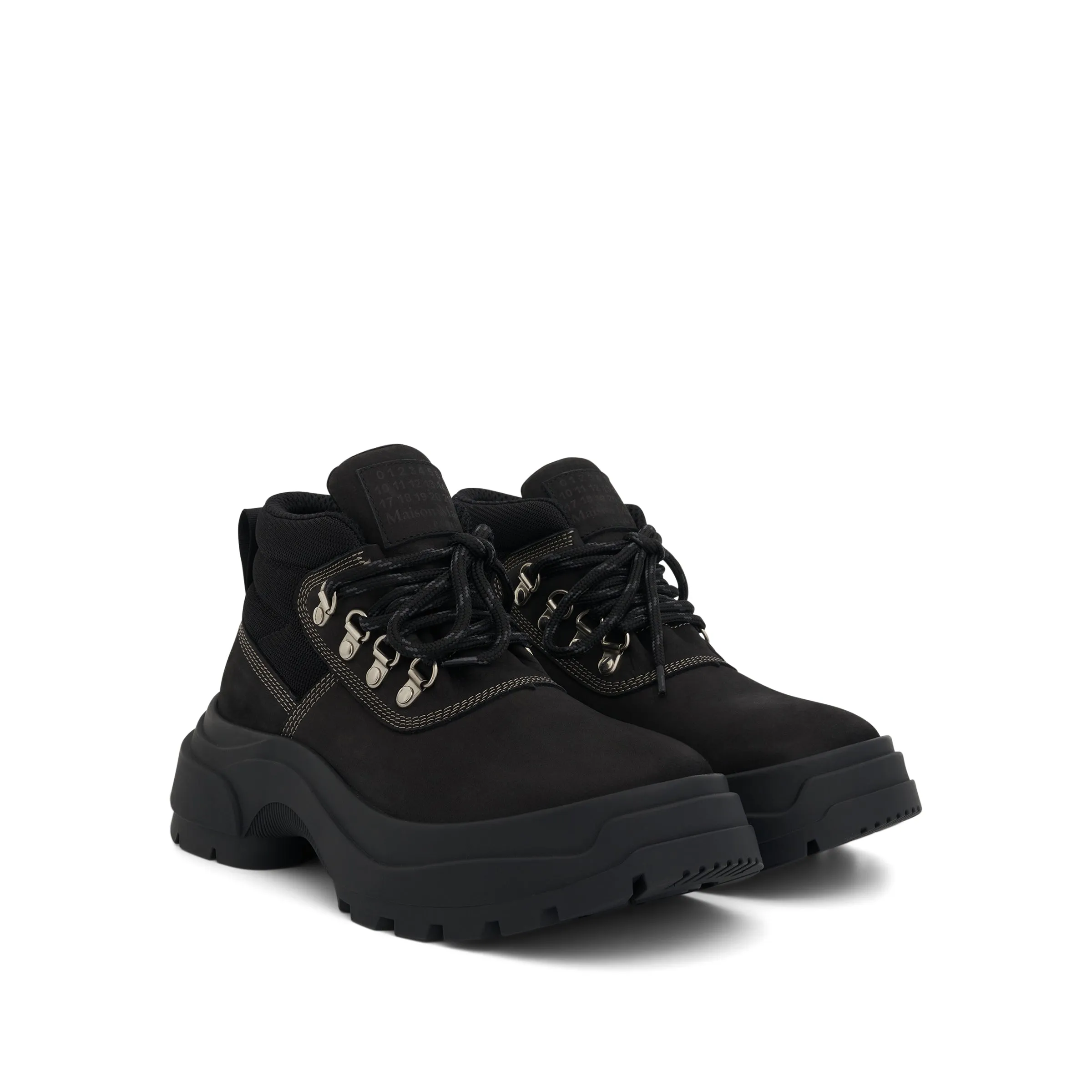 Chunky Ankle Boots in Black sold by MARAIS product image thumbnail 2