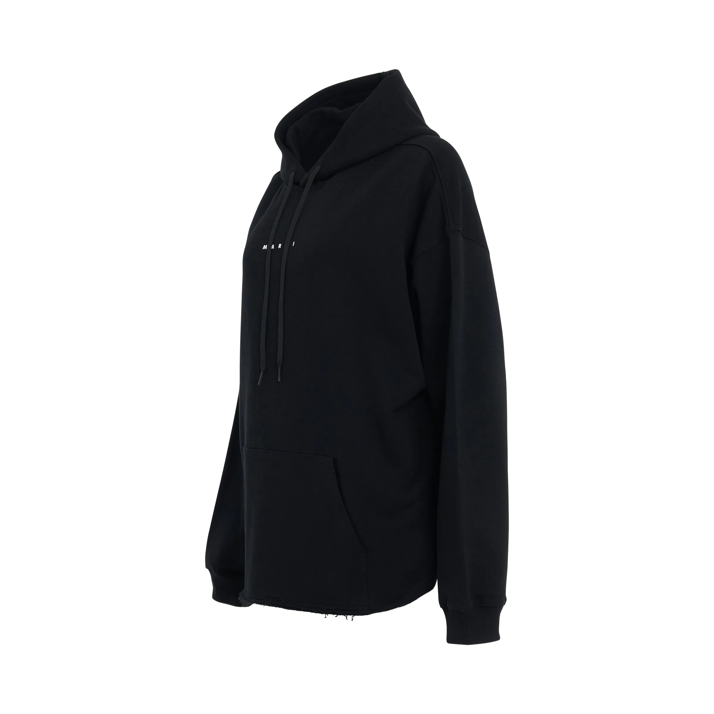 Logo Detail Hoodie in Black sold by MARAIS product image thumbnail 2