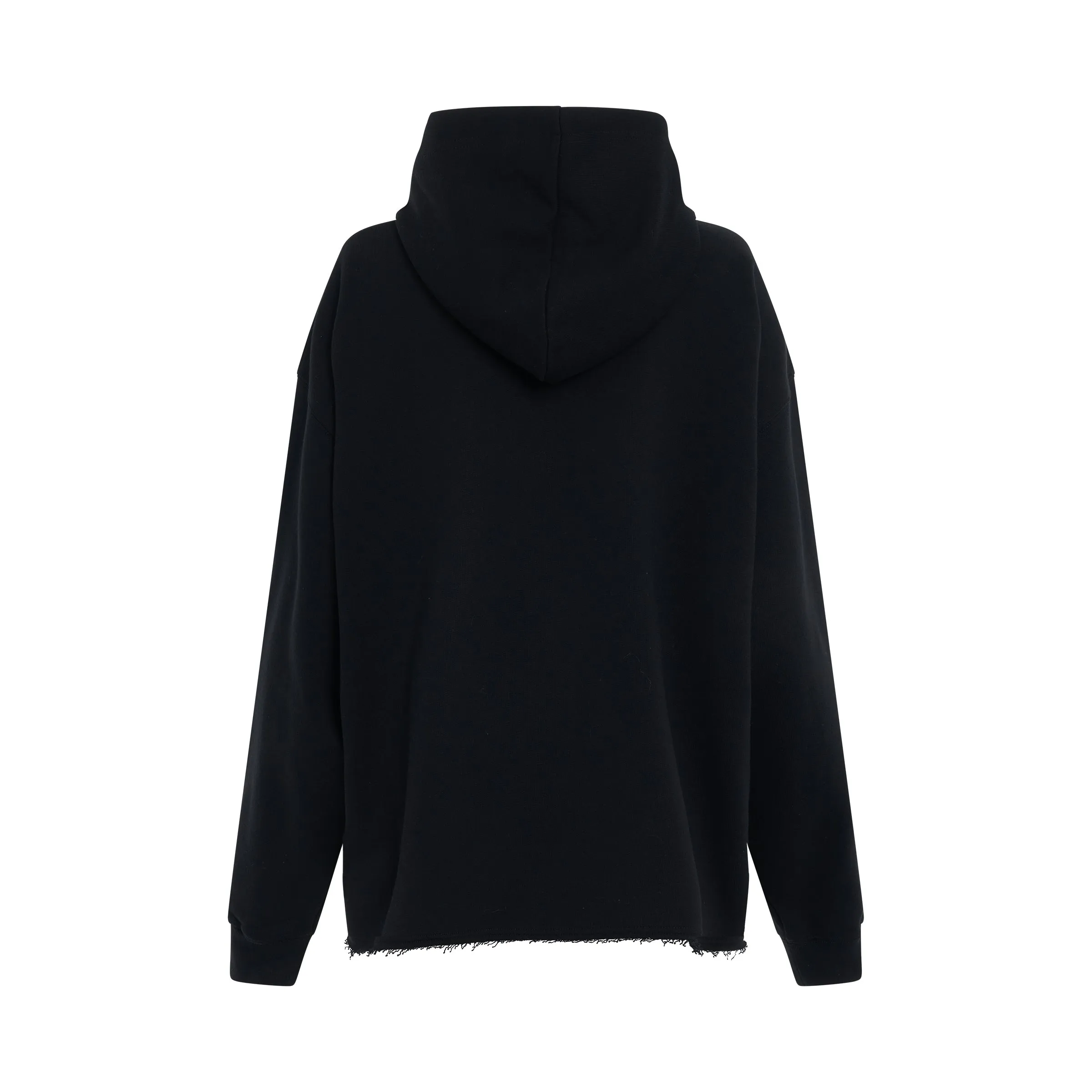 Logo Detail Hoodie in Black sold by MARAIS product image thumbnail 4
