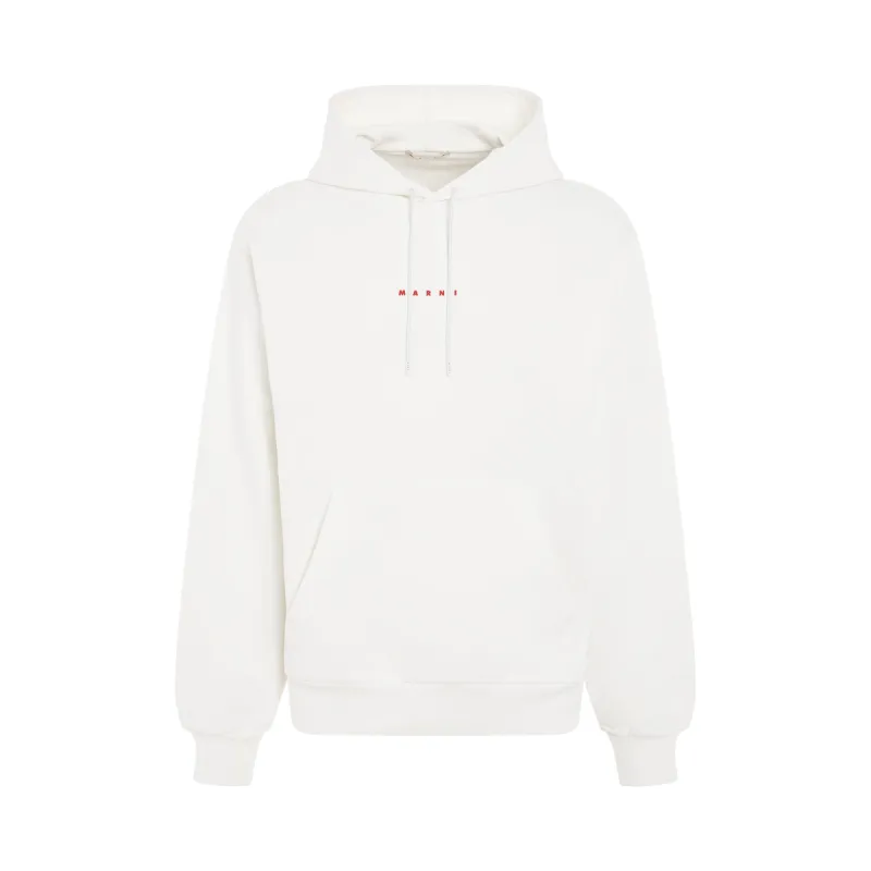 Logo Hoodie in Natural White sold by MARAIS