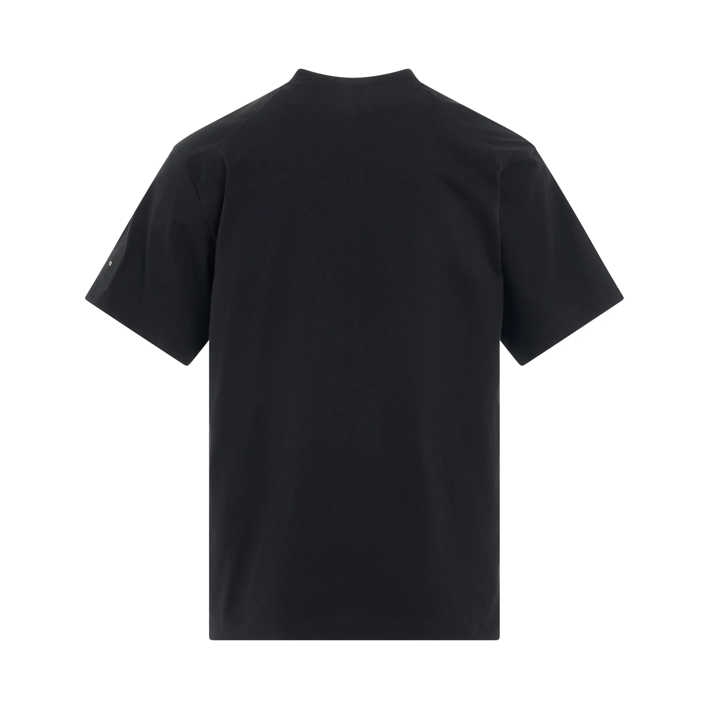Relaxed Short Sleeve T-Shirt in Black sold by MARAIS product image thumbnail 4