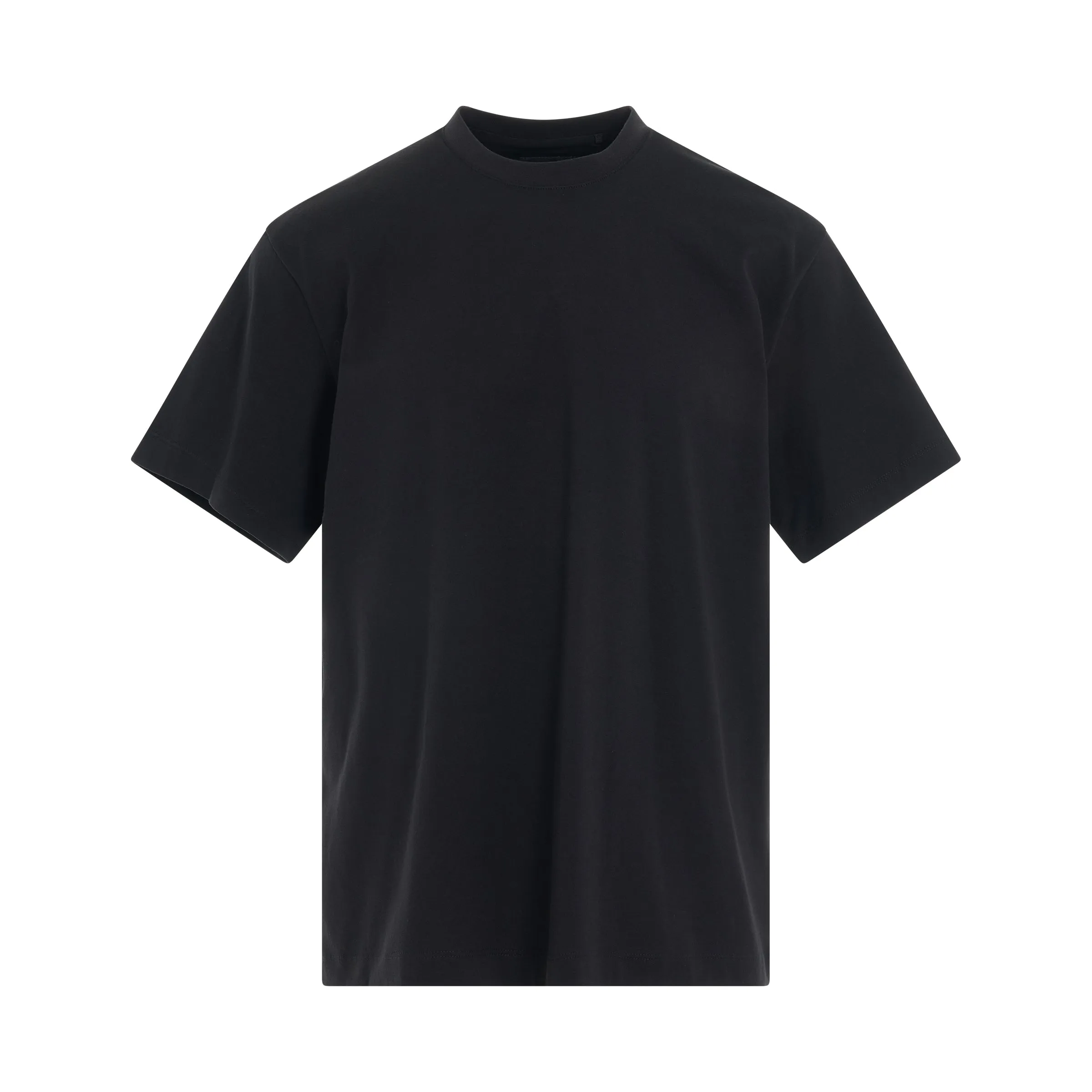 Relaxed Short Sleeve T-Shirt in Black sold by MARAIS