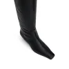 Marfa Classic Flat Knee High Boots in Black sold by MARAIS