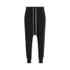 Men Prisoner Drawstring Pants in Black sold by MARAIS