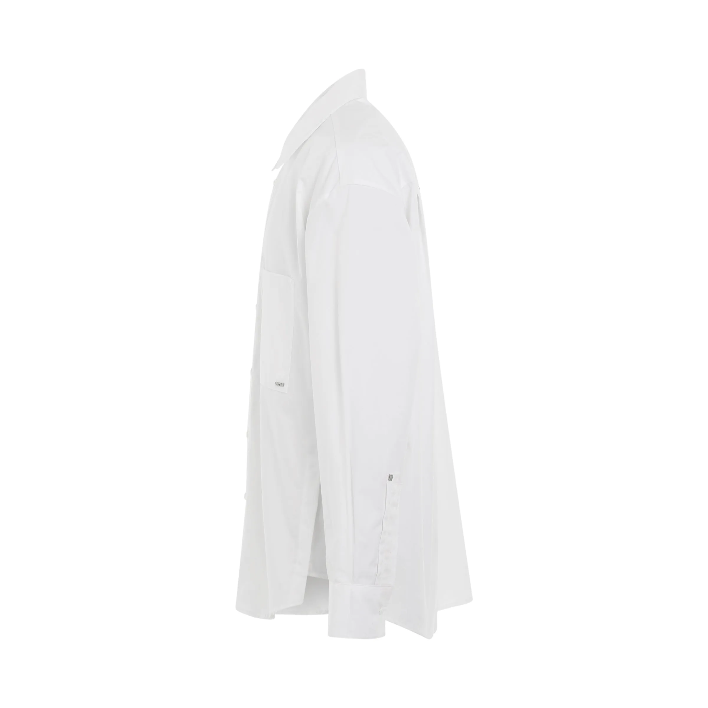 Classic Back Logo Shirt in White sold by MARAIS product image thumbnail 3