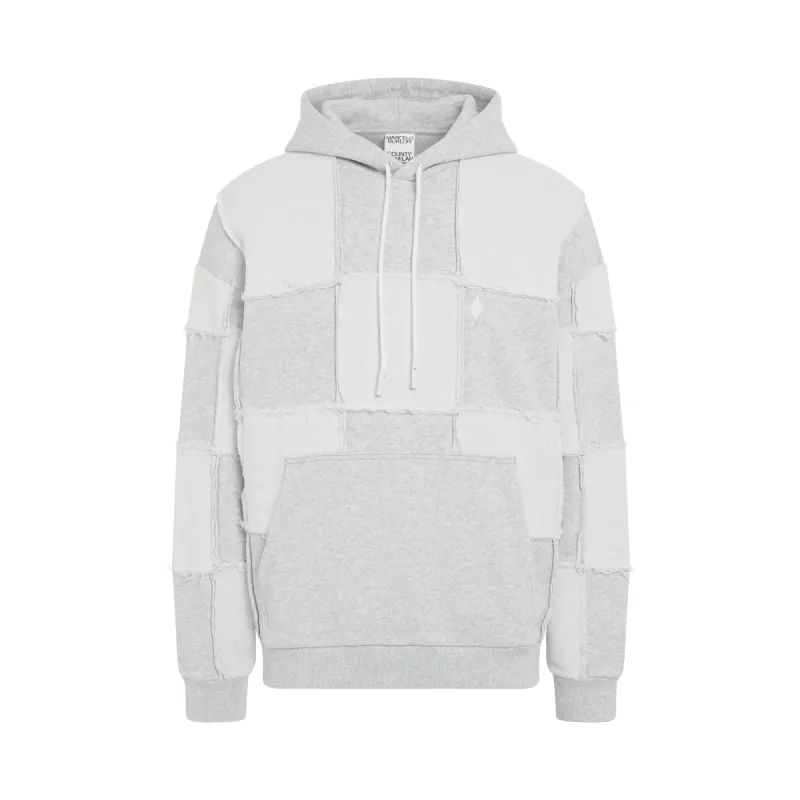 Cross Inside Out Comfy Hoodie in Melange Grey sold by MARAIS