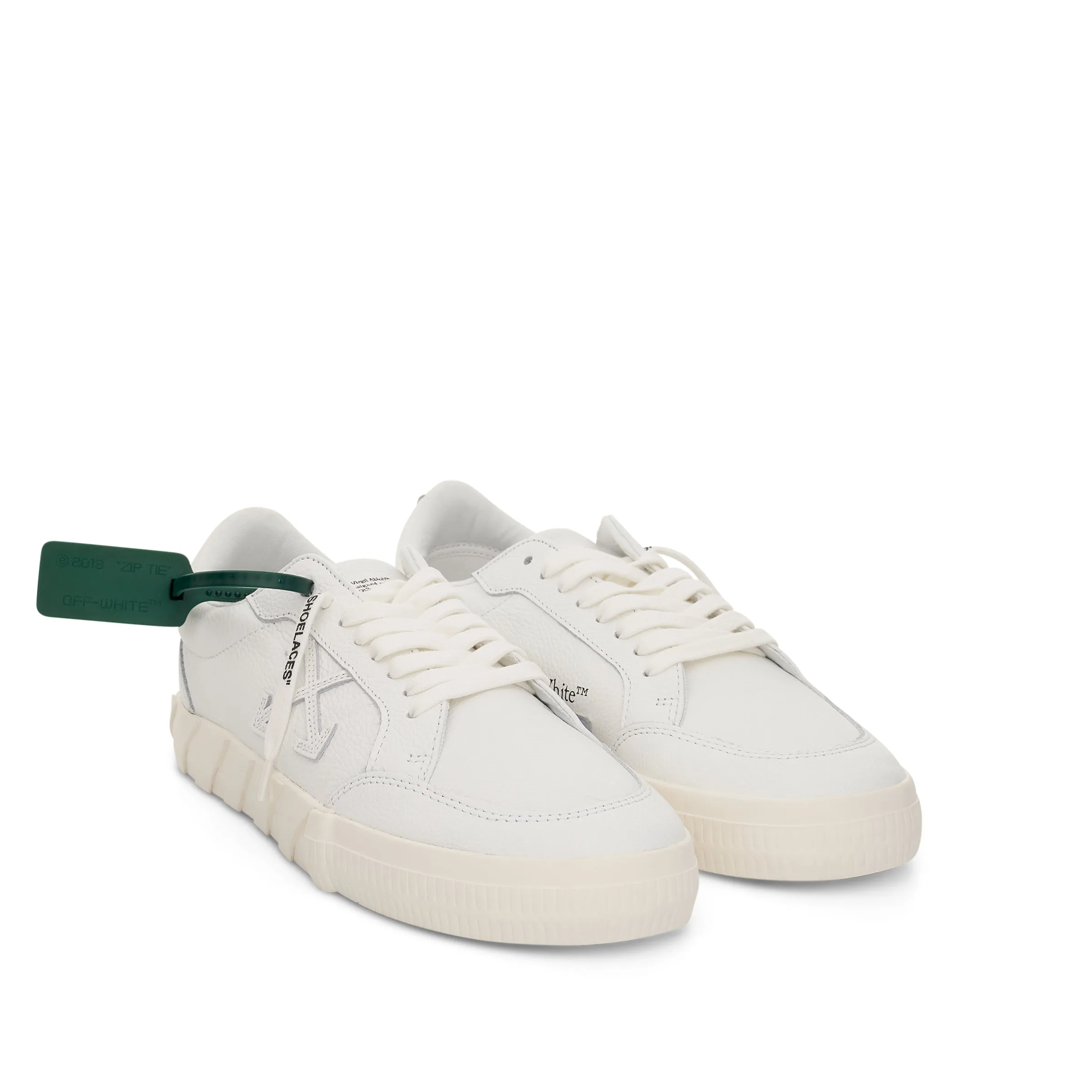 Low Vulcanized Calf Sneakers in White sold by MARAIS product image thumbnail 2