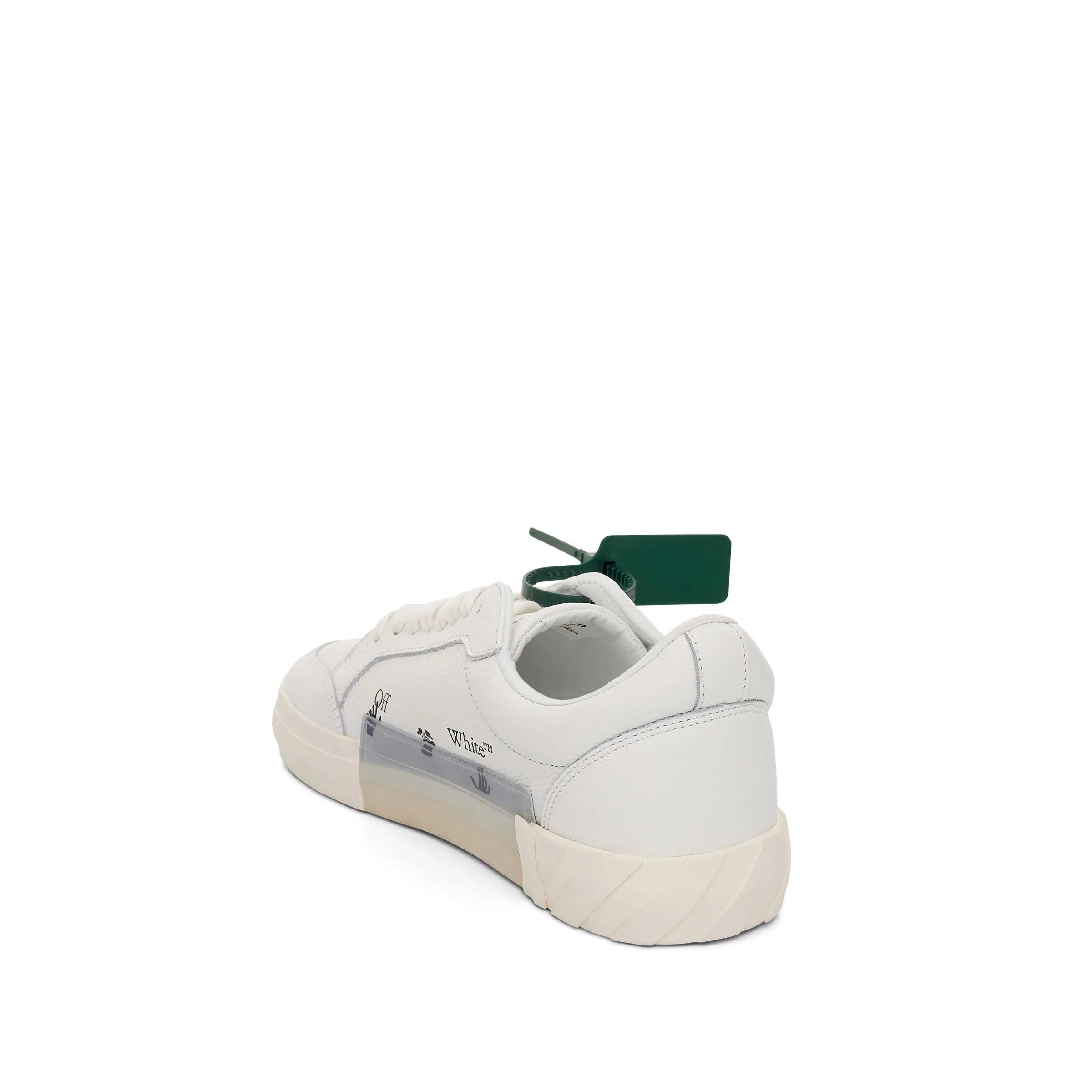 Low Vulcanized Calf Sneakers in White sold by MARAIS product image thumbnail 4