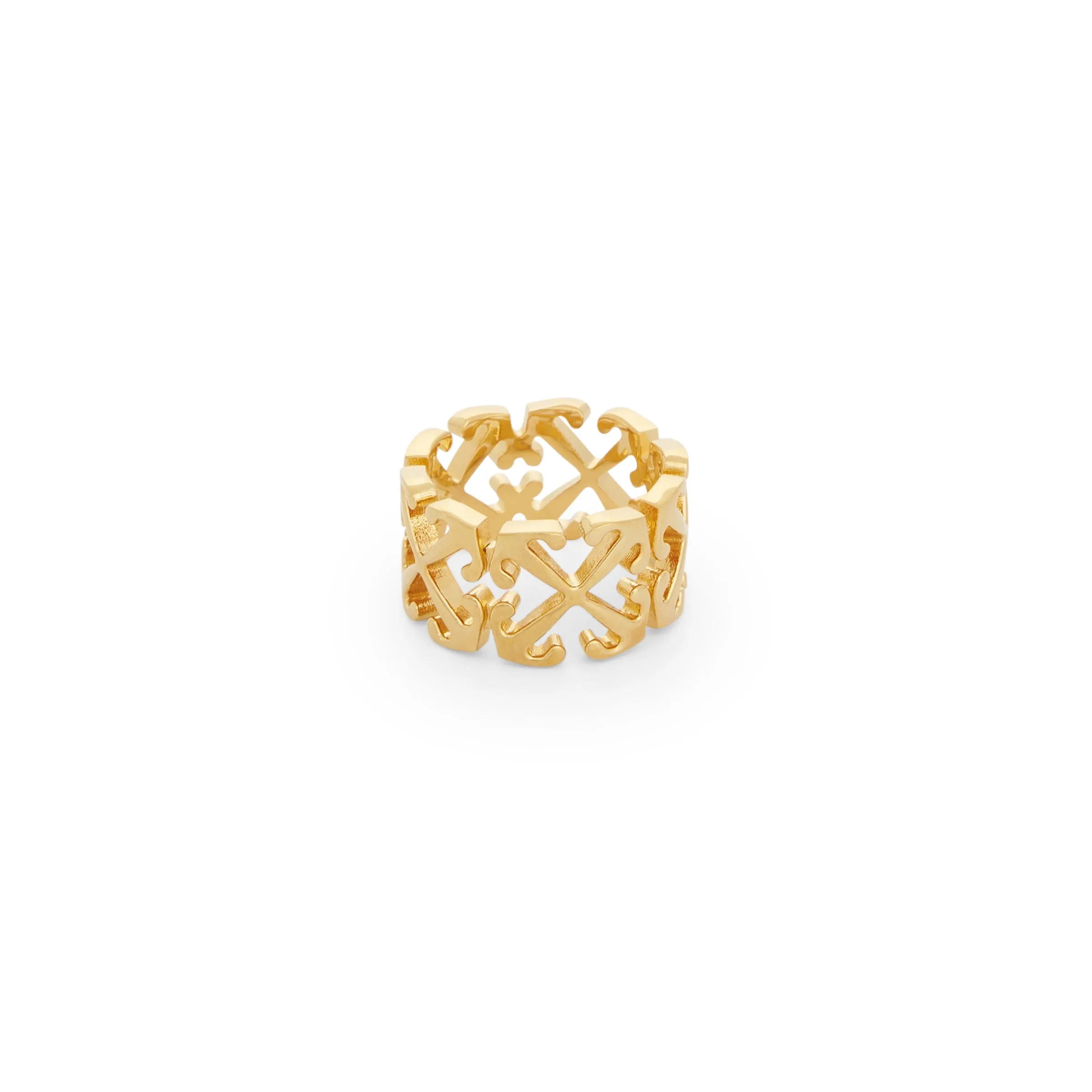 Multi Arrowow Ring in Gold sold by MARAIS