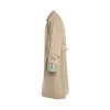 Cotton Trench Coat in Stone sold by MARAIS